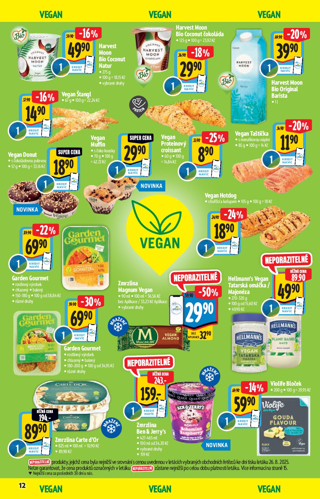 albert - Leták Albert Supermarket - Bio od 03.09. do 30.09. - page: 12