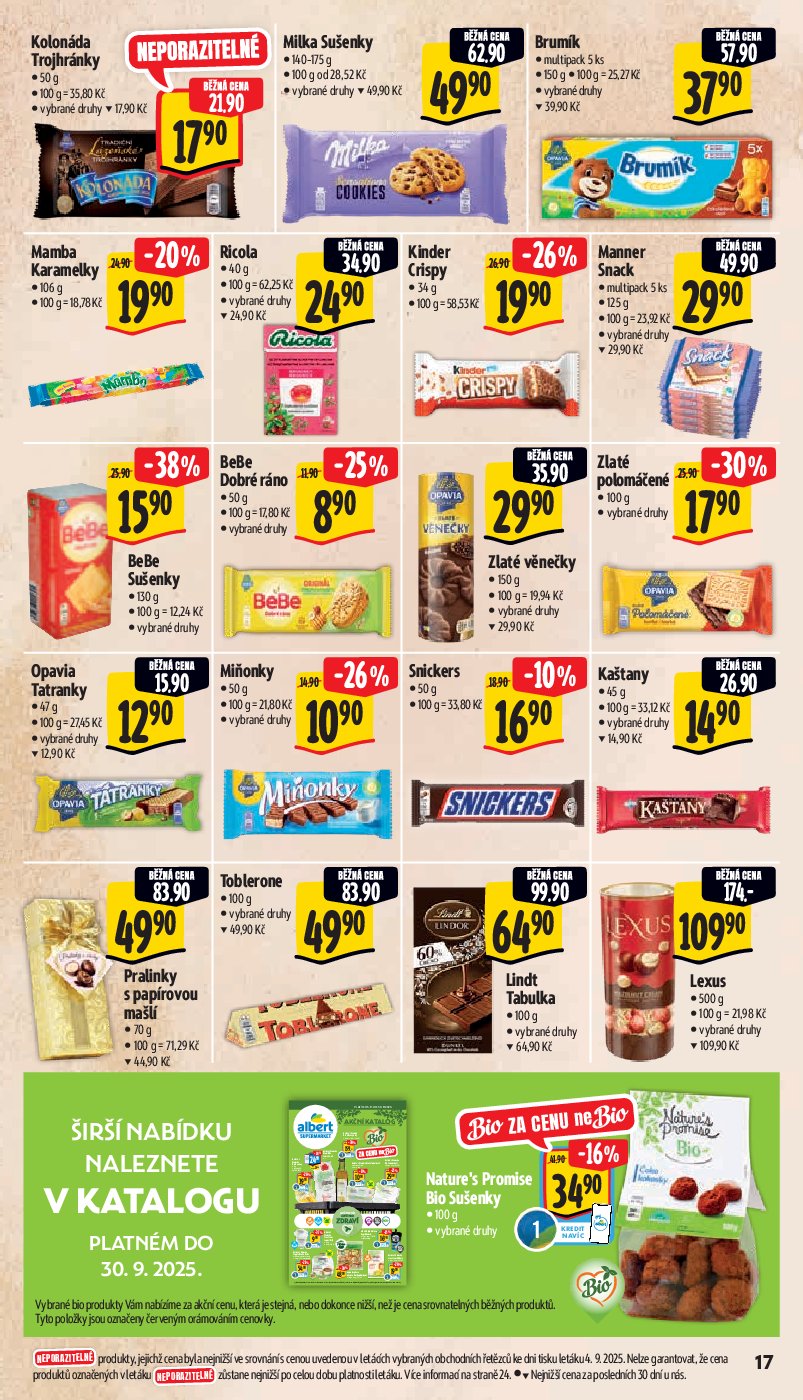 albert - Leták Albert Supermarket od 10.09. do 16.09. - page: 23 albert - Leták Albert Supermarket od 10.09. do 16.09. - page: 23