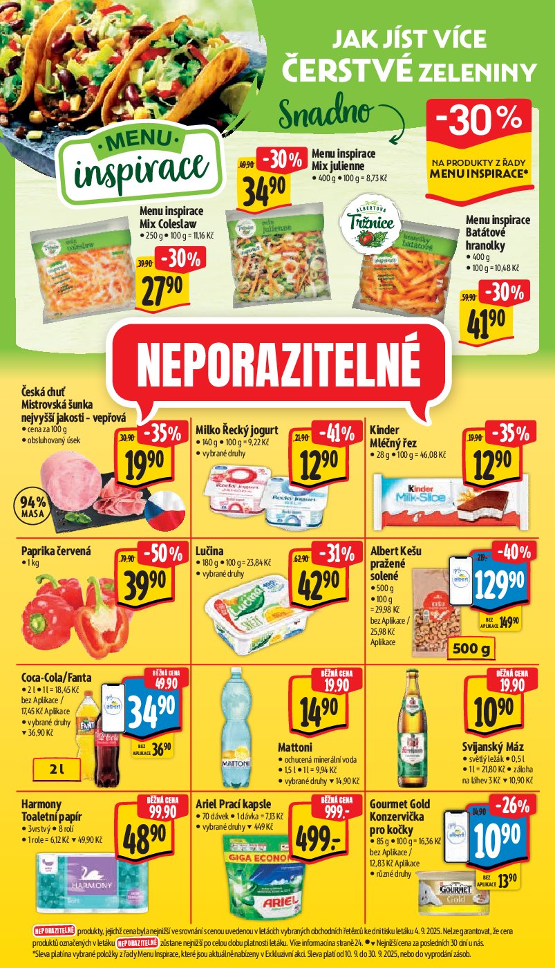 albert - Leták Albert Supermarket od 10.09. do 16.09. - page: 7 albert - Leták Albert Supermarket od 10.09. do 16.09. - page: 7