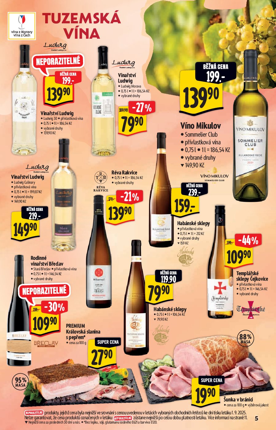 albert - Leták Albert Hypermarket - Vinný katalog od 10.09. do 23.09. - page: 5
