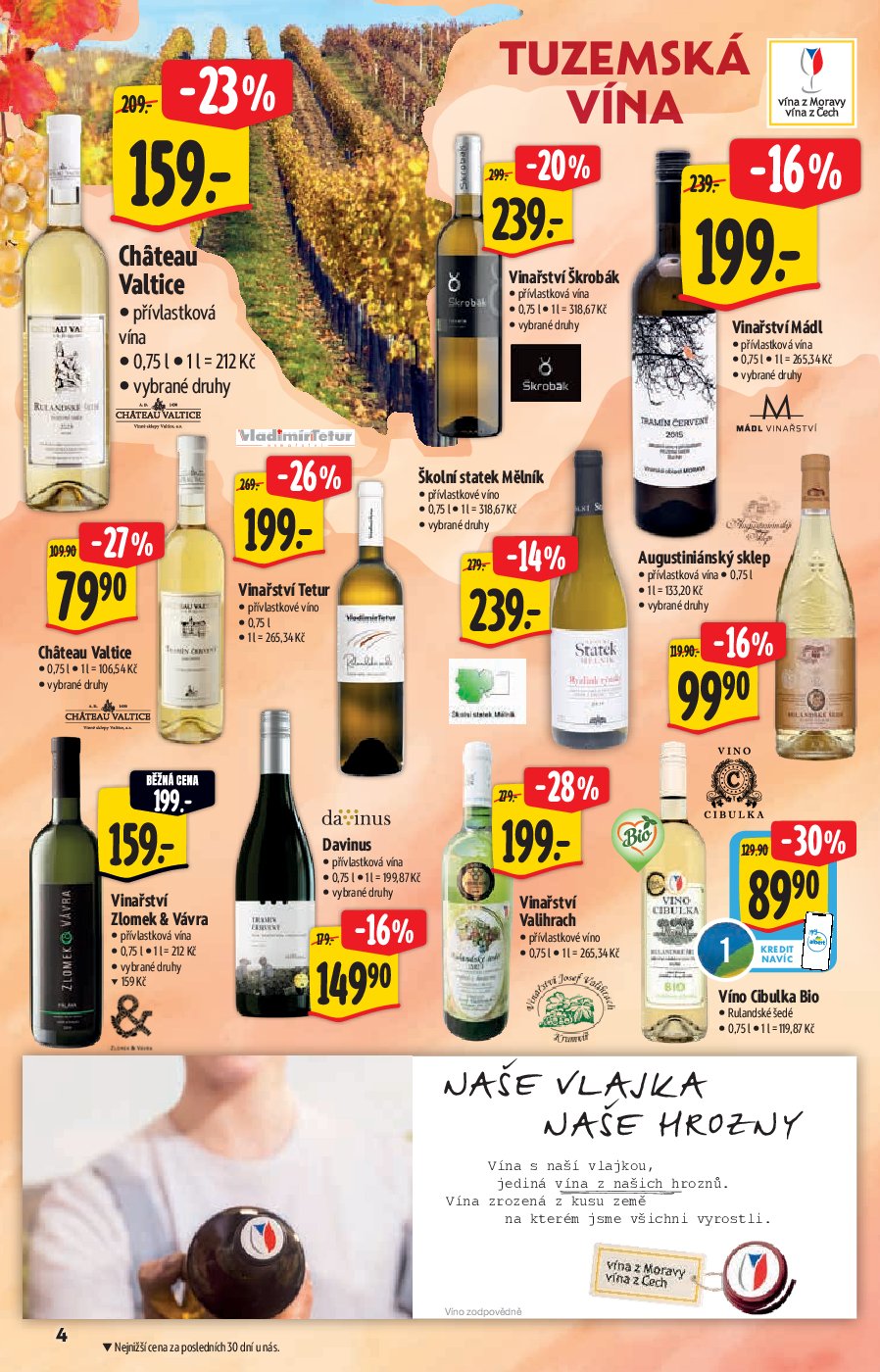 albert - Leták Albert Hypermarket - Vinný katalog od 10.09. do 23.09. - page: 4