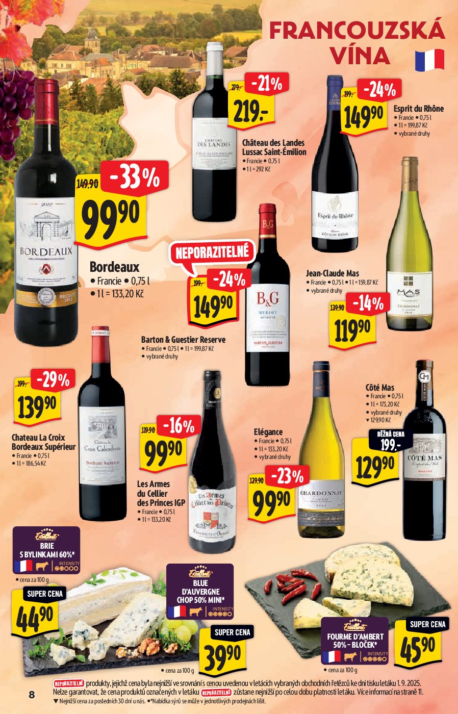 albert - Leták Albert Hypermarket - Vinný katalog od 10.09. do 23.09. - page: 8