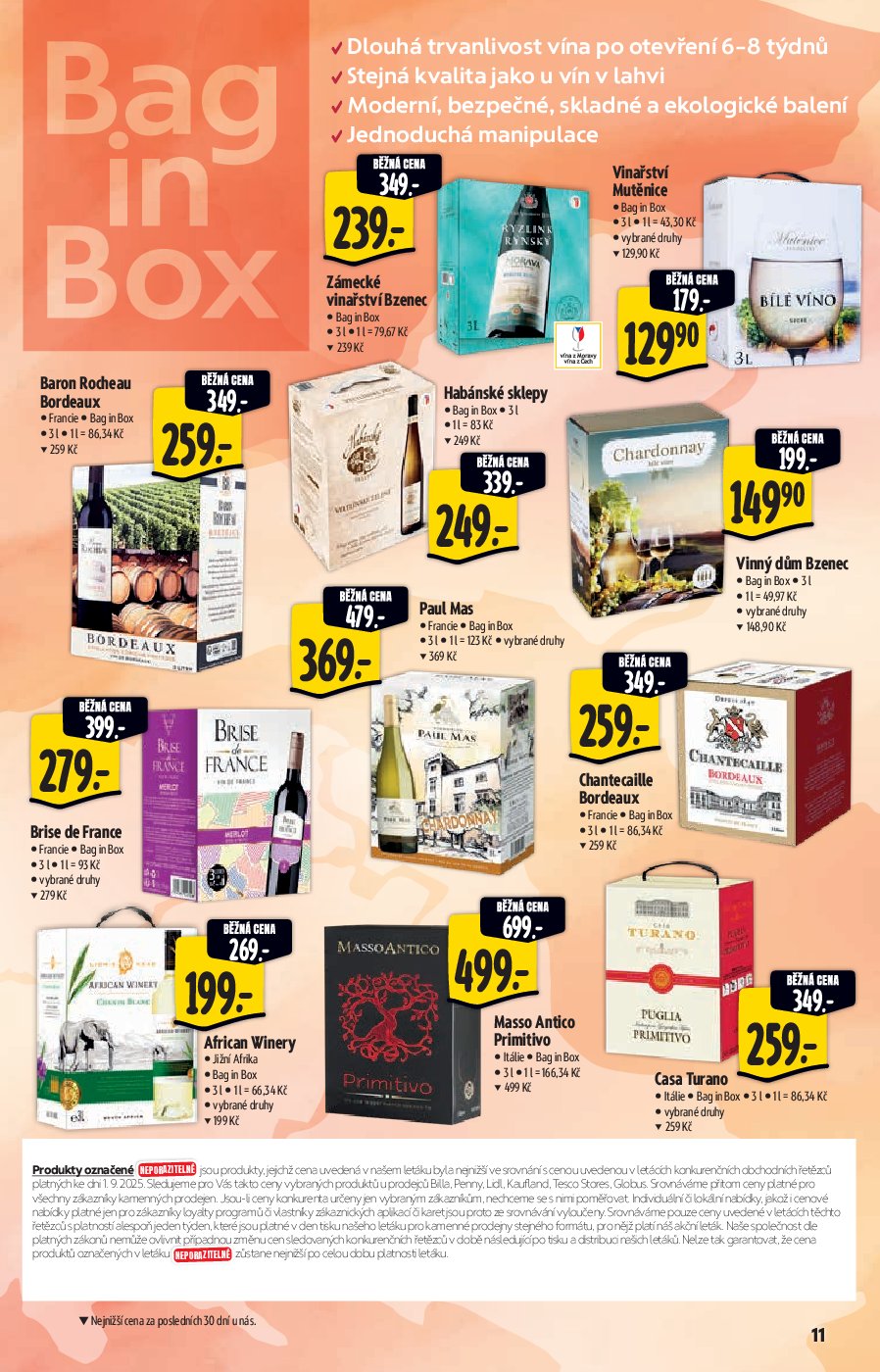 albert - Leták Albert Hypermarket - Vinný katalog od 10.09. do 23.09. - page: 11