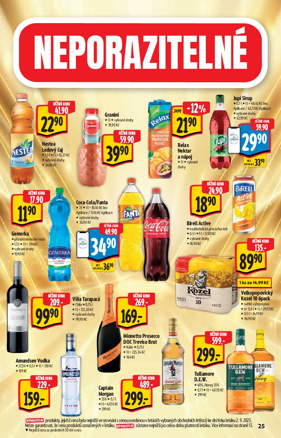 albert - Leták Albert Supermarket - Akční katalog od 10.09. do 23.09. - page: 25