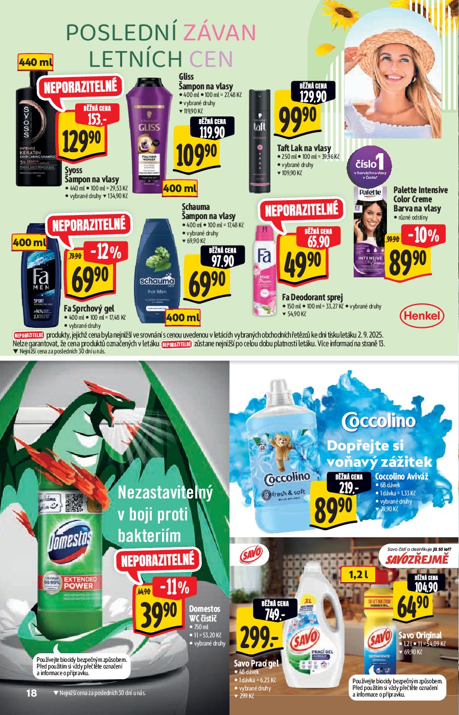 albert - Leták Albert Supermarket - Akční katalog od 10.09. do 23.09. - page: 18
