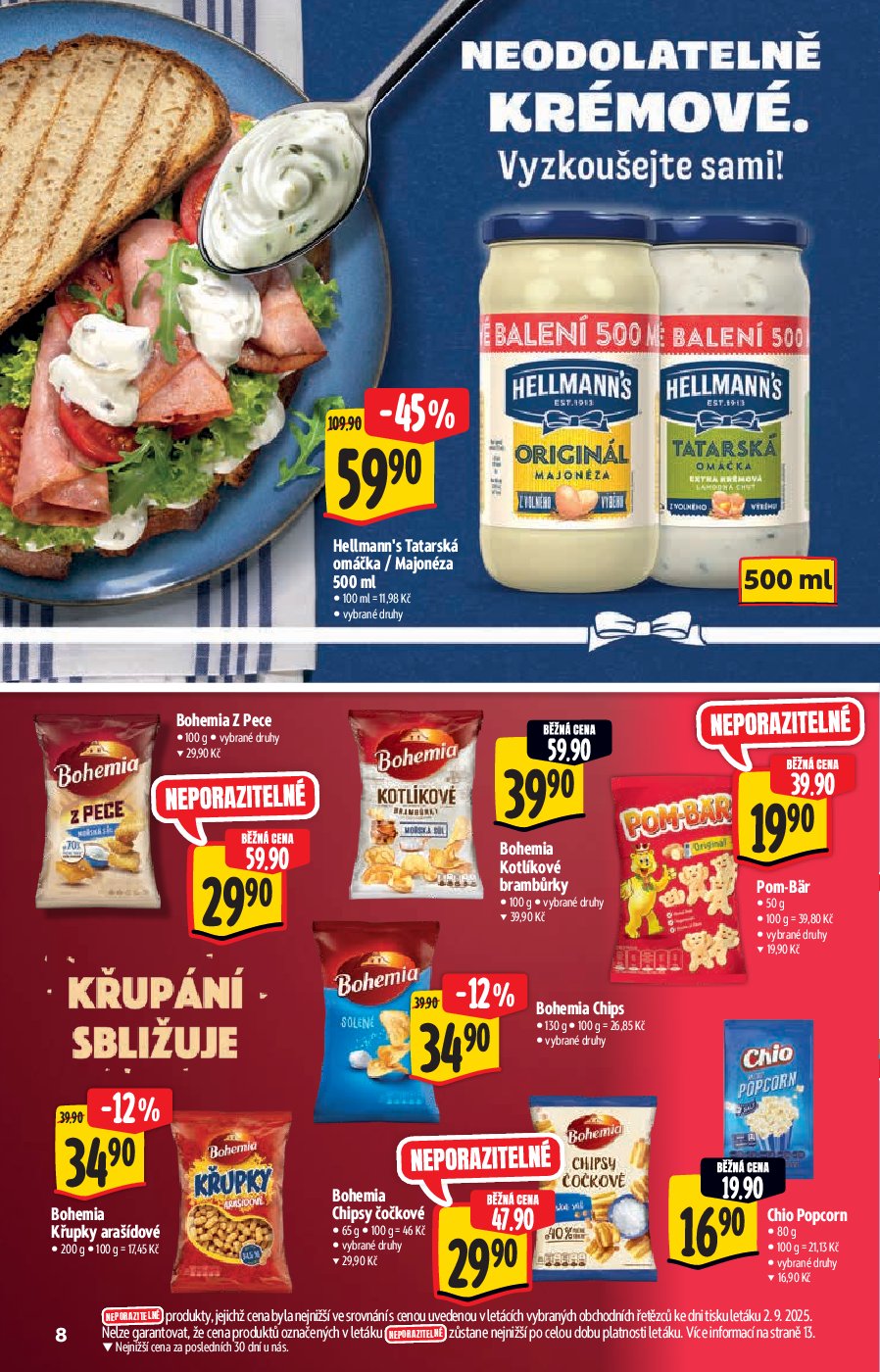 albert - Leták Albert Supermarket - Akční katalog od 10.09. do 23.09. - page: 8