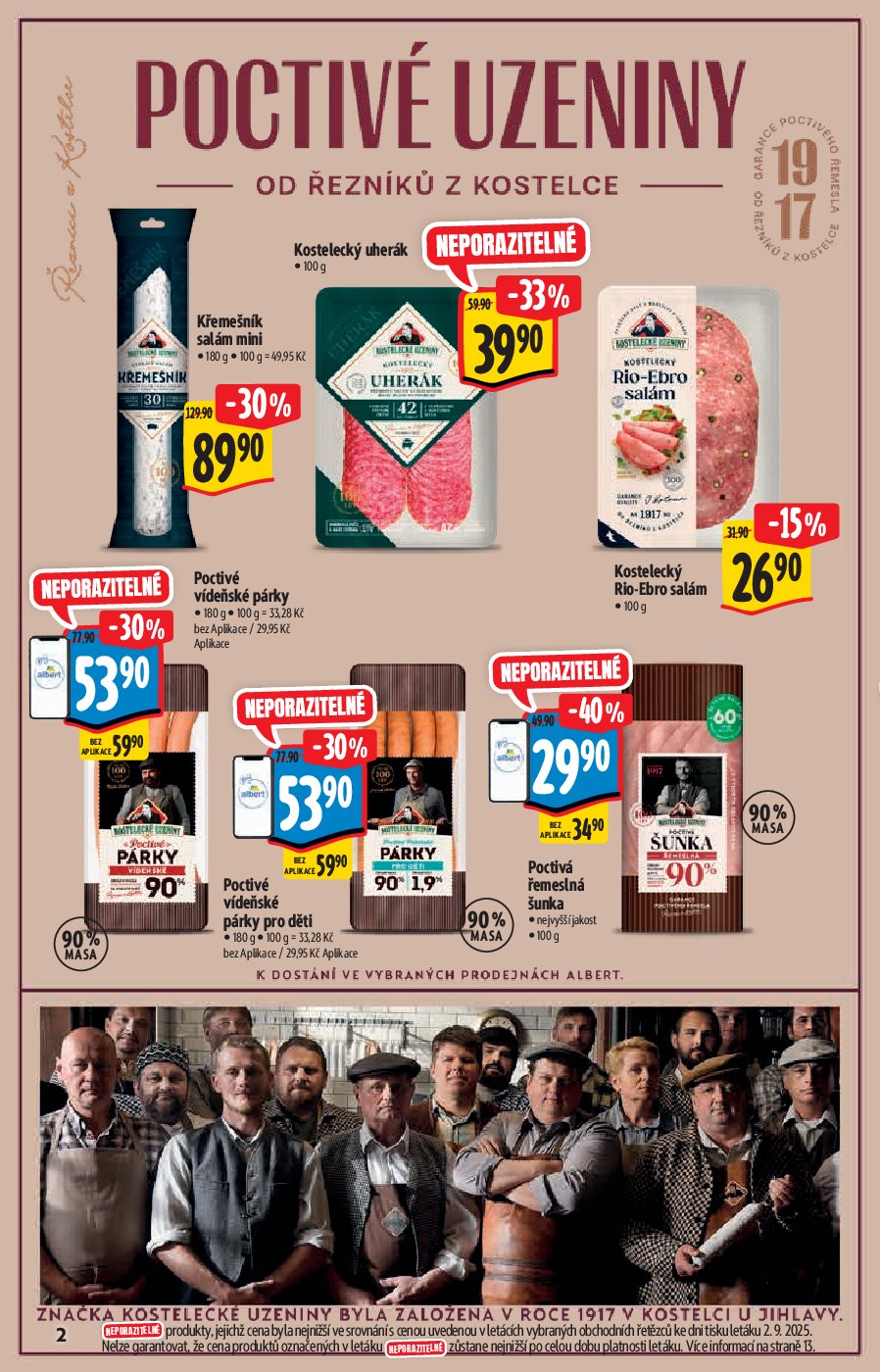 albert - Leták Albert Supermarket - Akční katalog od 10.09. do 23.09. - page: 2