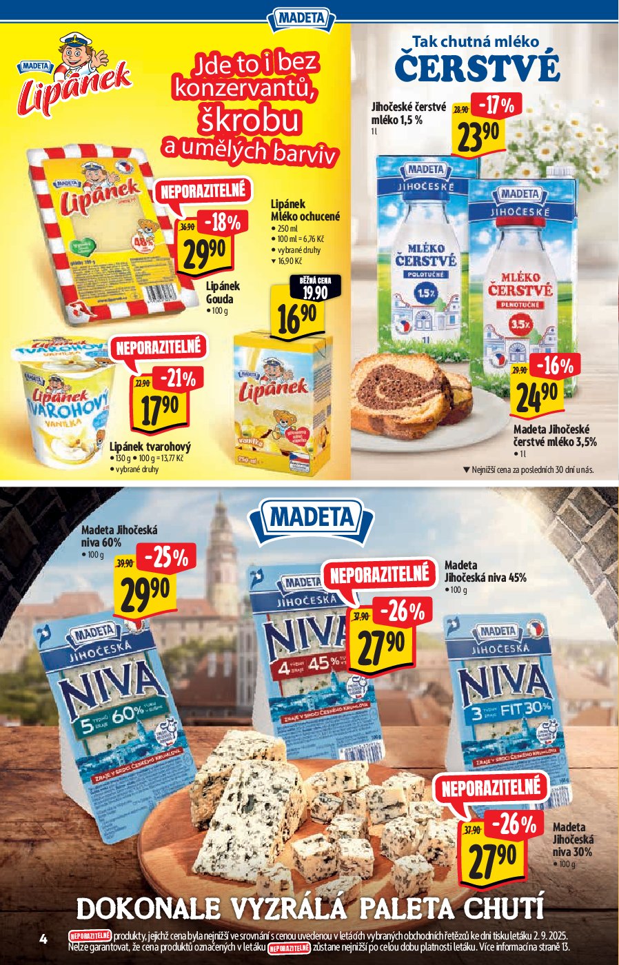 albert - Leták Albert Supermarket - Akční katalog od 10.09. do 23.09. - page: 4
