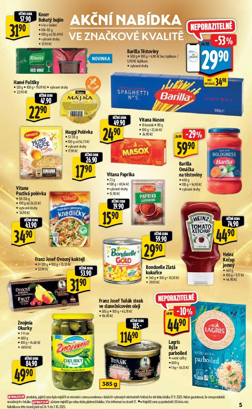albert - Leták Albert Hypermarket od 24.09. do 30.09. - page: 12
