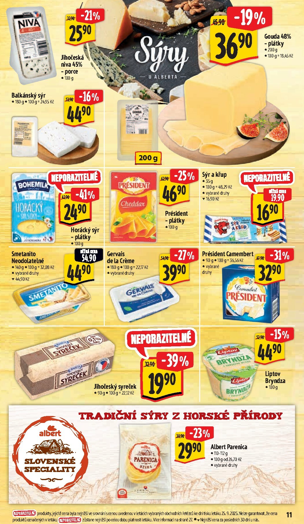 albert - Leták Albert Supermarket od 01.10. do 07.10. - page: 18