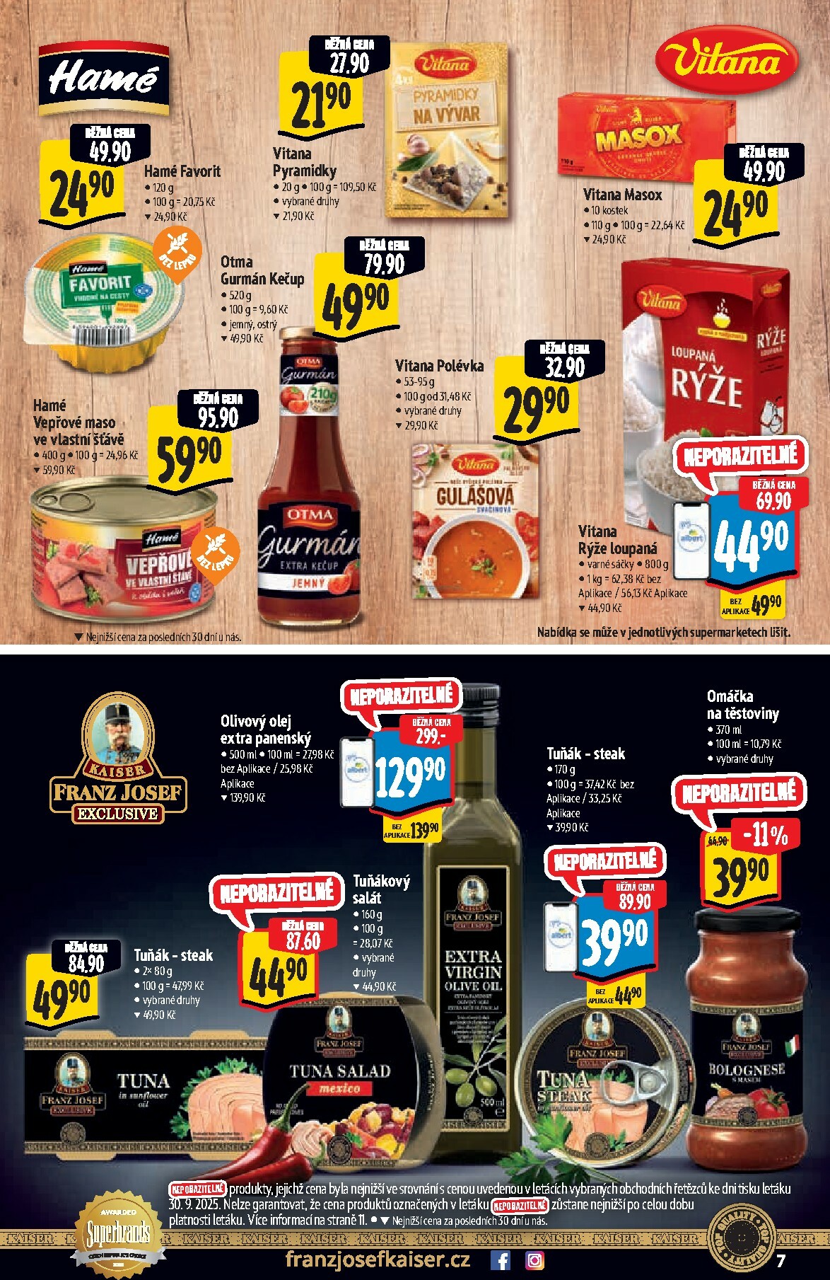 albert - Aktuální leták Albert Supermarket - Akční katalog od 08.10. do 21.10. - page: 7