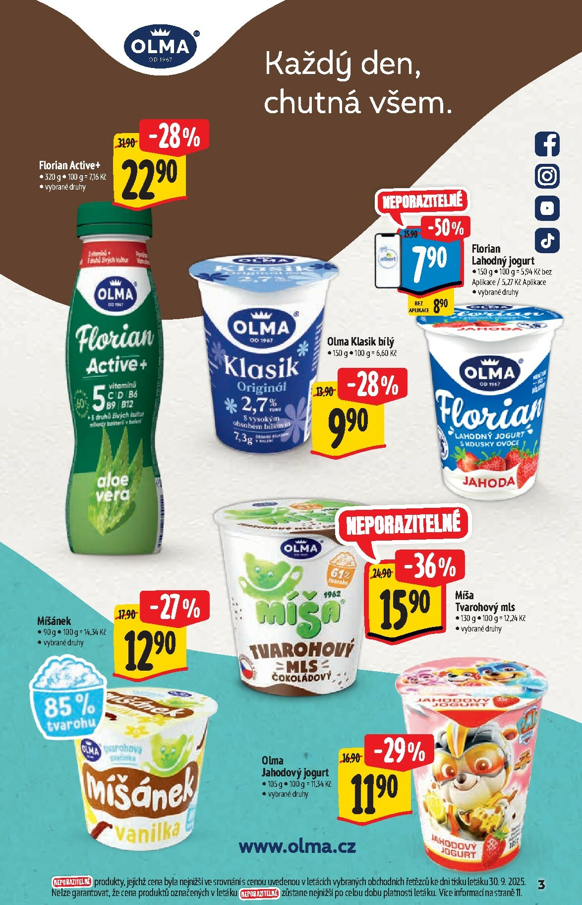 albert - Aktuální leták Albert Supermarket - Akční katalog od 08.10. do 21.10. - page: 3