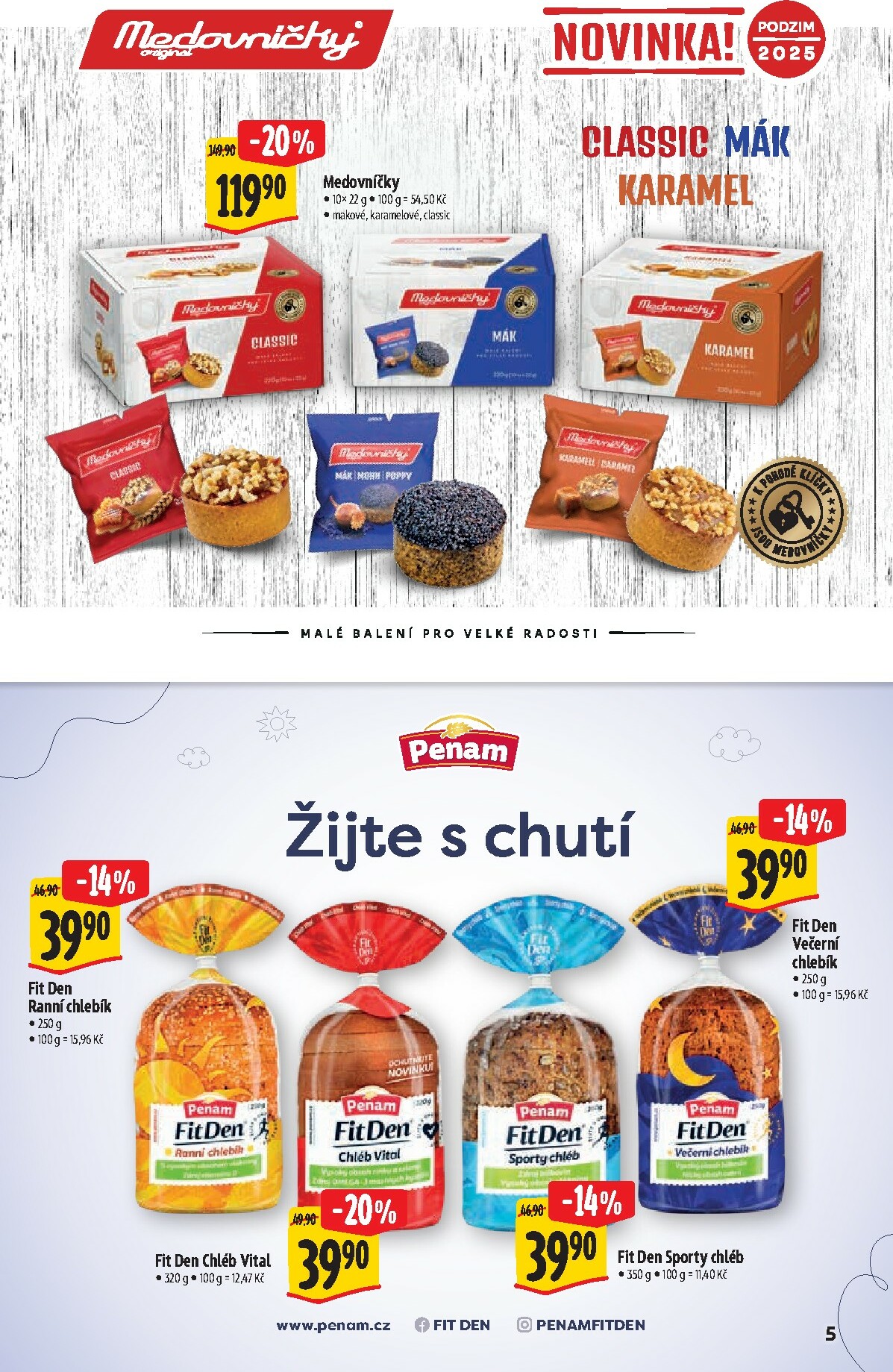 albert - Aktuální leták Albert Supermarket - Akční katalog od 08.10. do 21.10. - page: 5