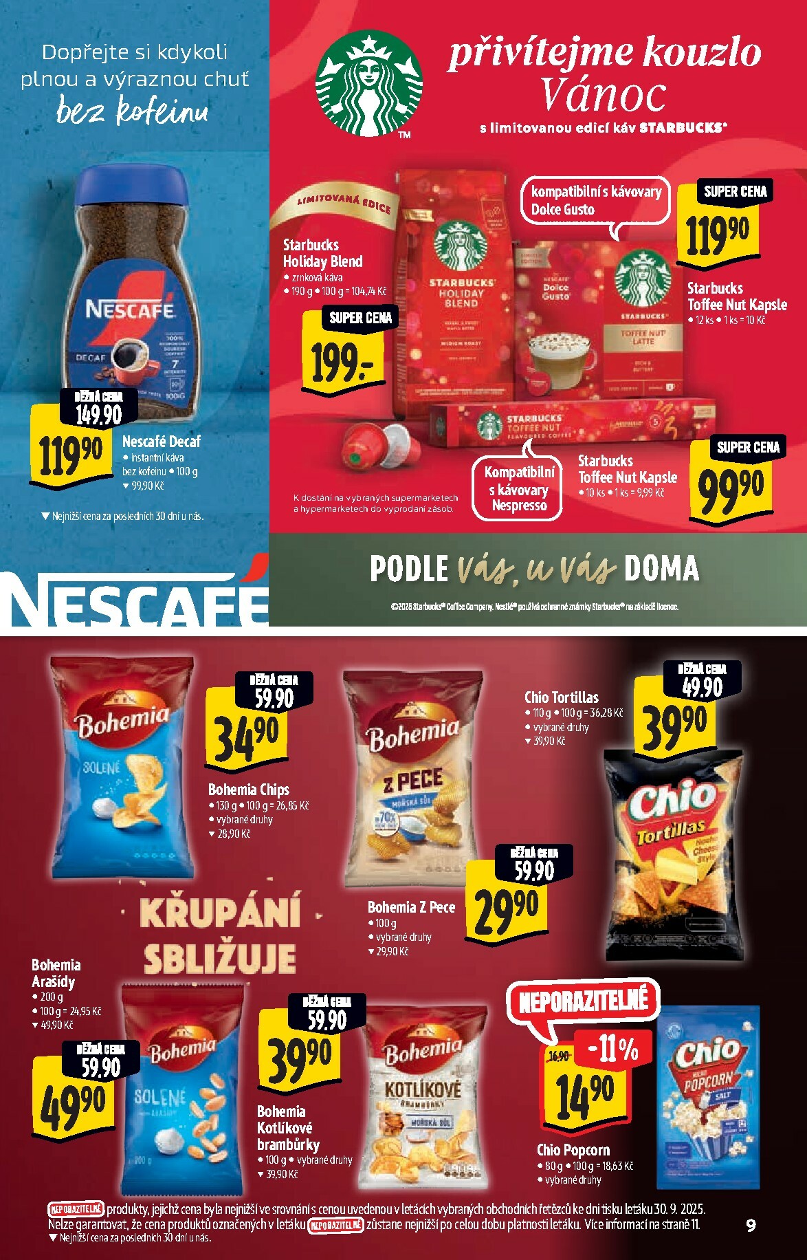 albert - Aktuální leták Albert Supermarket - Akční katalog od 08.10. do 21.10. - page: 9