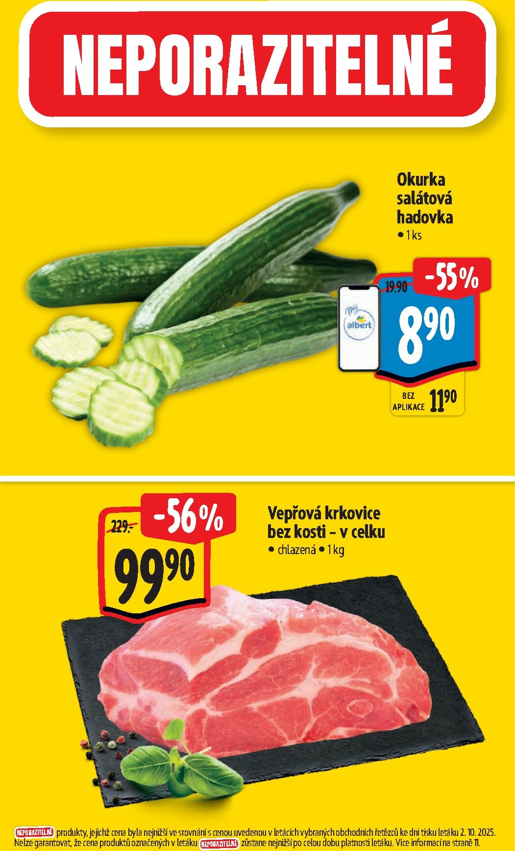 albert - Aktuální leták Albert Supermarket od 08.10. do 14.10. - page: 2