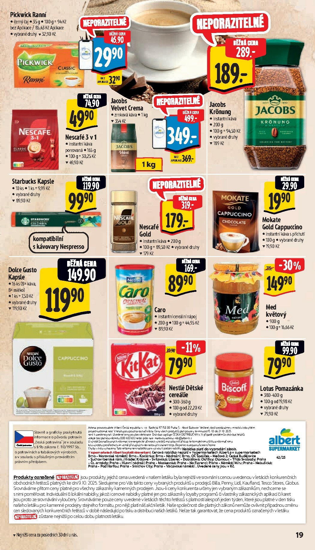 albert - Aktuální leták Albert Supermarket od 15.10. do 21.10. - page: 28 albert - Aktuální leták Albert Supermarket od 15.10. do 21.10. - page: 28