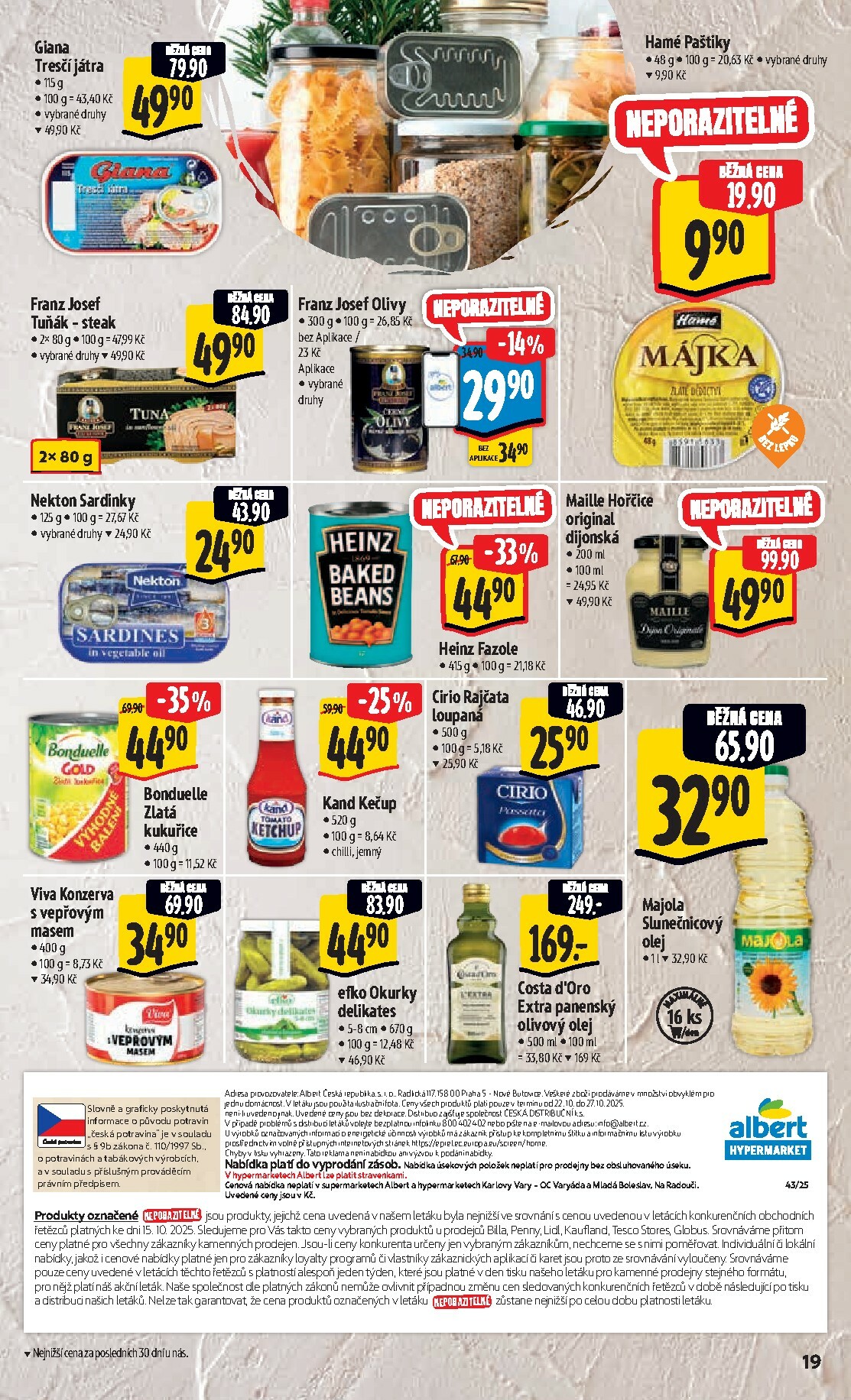 albert - Aktuální leták Albert Hypermarket od 22.10. do 27.10. - page: 28 albert - Aktuální leták Albert Hypermarket od 22.10. do 27.10. - page: 28