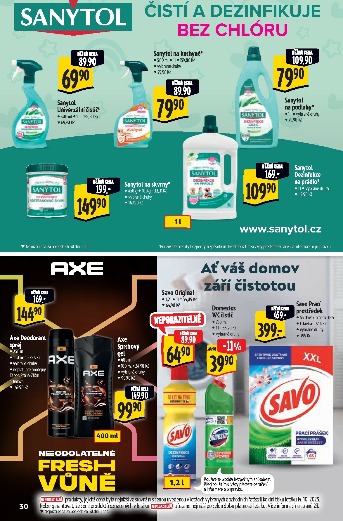 albert - Aktuální leták Albert Hypermarket - Akční katalog od 22.10. do 04.11. - page: 30