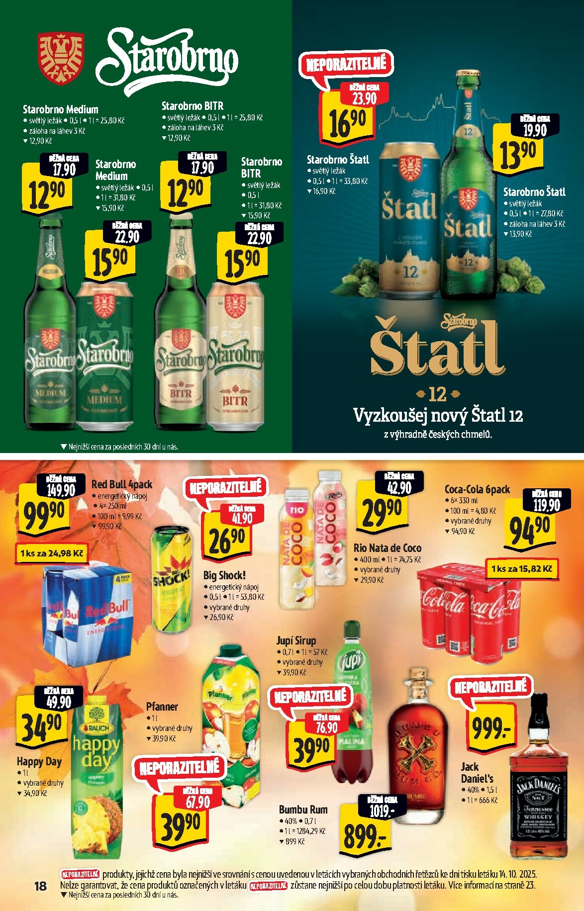 albert - Aktuální leták Albert Hypermarket - Akční katalog od 22.10. do 04.11. - page: 18