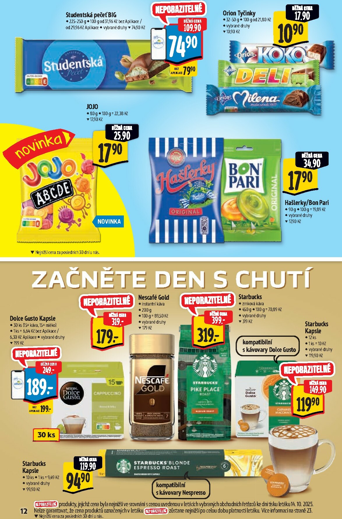 albert - Aktuální leták Albert Hypermarket - Akční katalog od 22.10. do 04.11. - page: 12