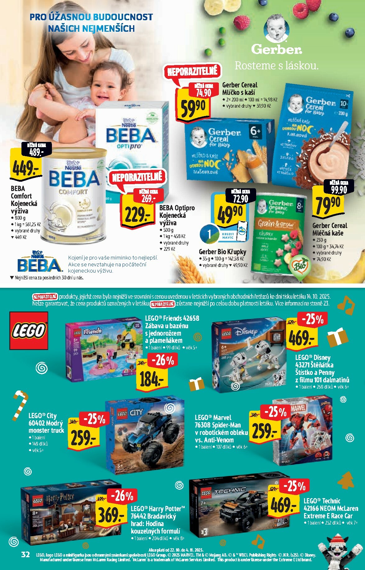 albert - Aktuální leták Albert Hypermarket - Akční katalog od 22.10. do 04.11. - page: 32