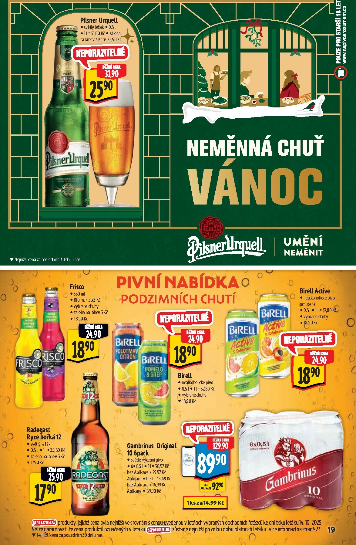 albert - Aktuální leták Albert Hypermarket - Akční katalog od 22.10. do 04.11. - page: 19