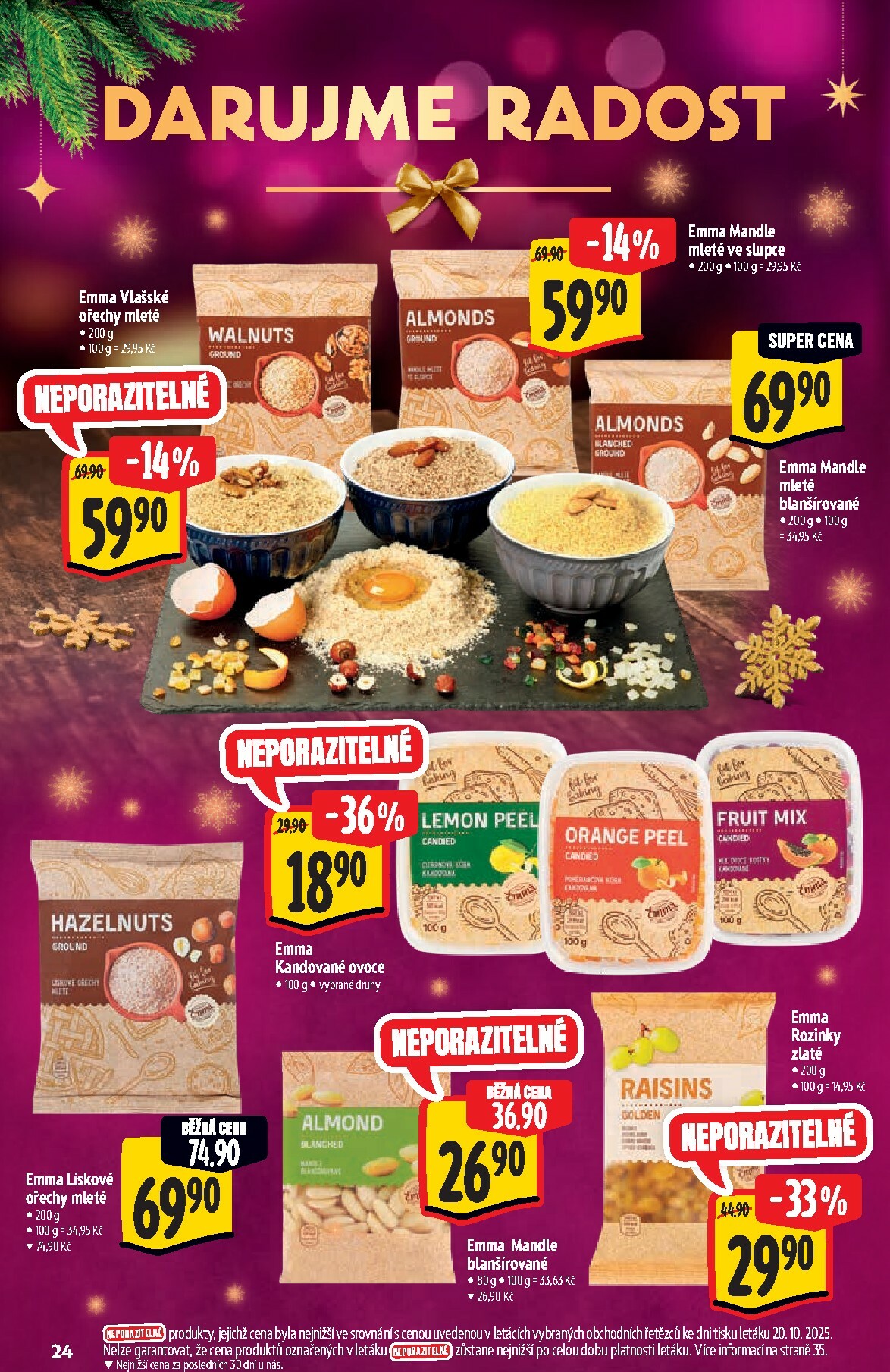 albert - Aktuální leták Albert Supermarket - Vánoce od 29.10. do 18.11. - page: 24