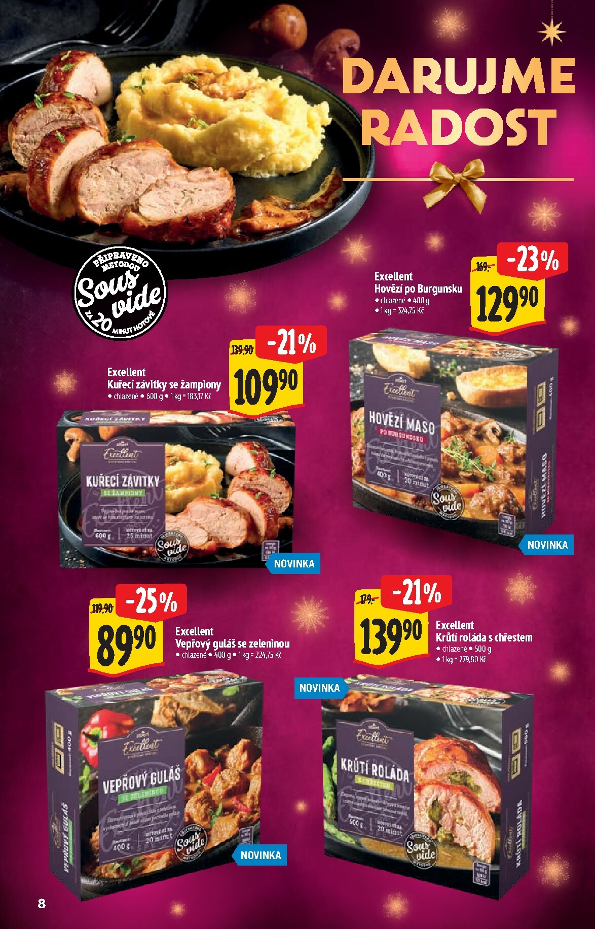 albert - Aktuální leták Albert Supermarket - Vánoce od 29.10. do 18.11. - page: 8