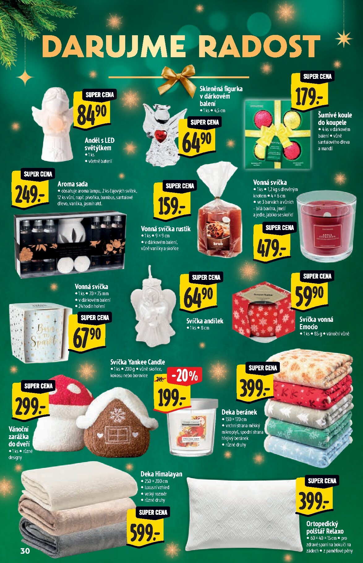albert - Aktuální leták Albert Supermarket - Vánoce od 29.10. do 18.11. - page: 30
