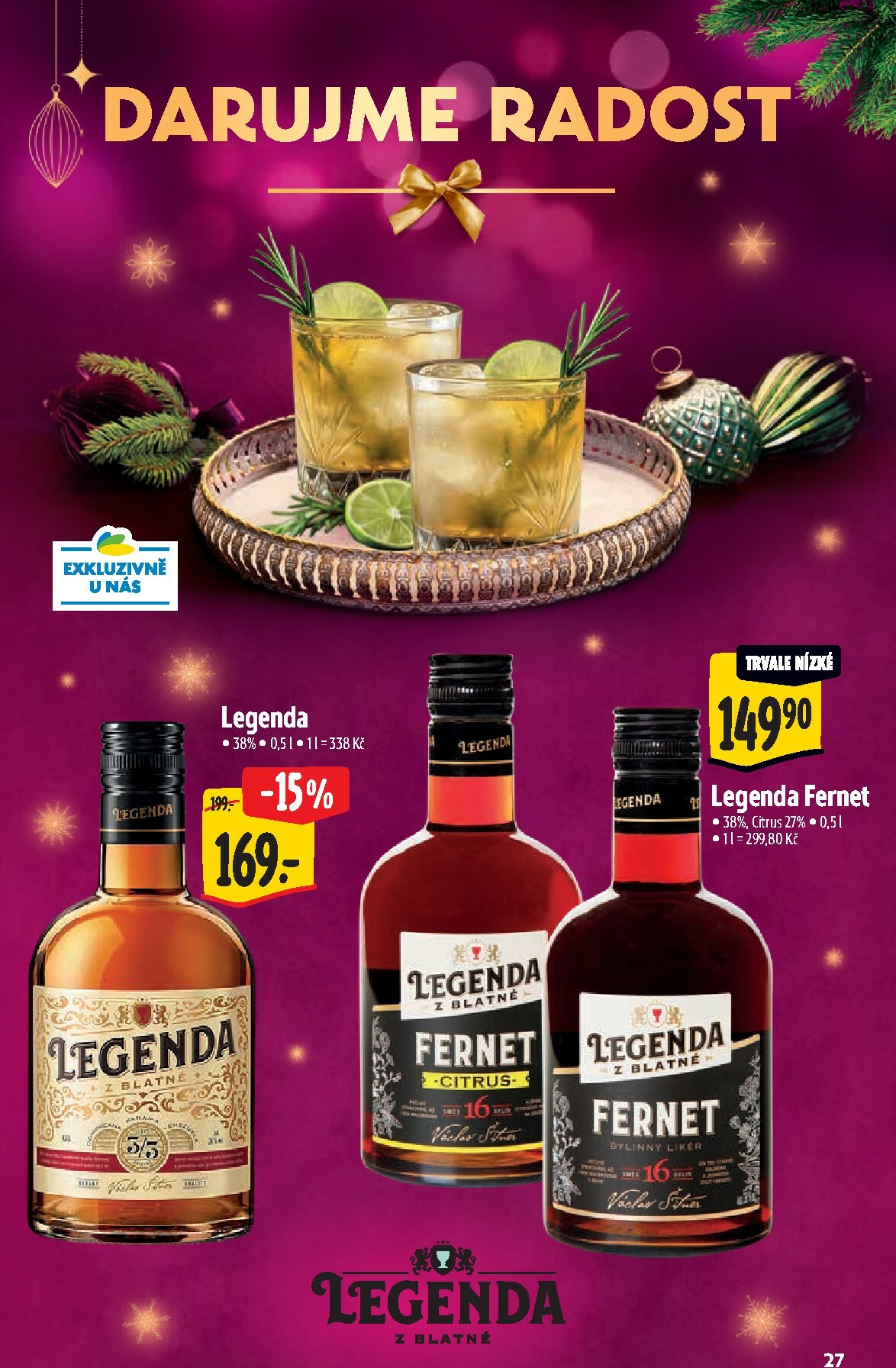 albert - Aktuální leták Albert Supermarket - Vánoce od 29.10. do 18.11. - page: 27