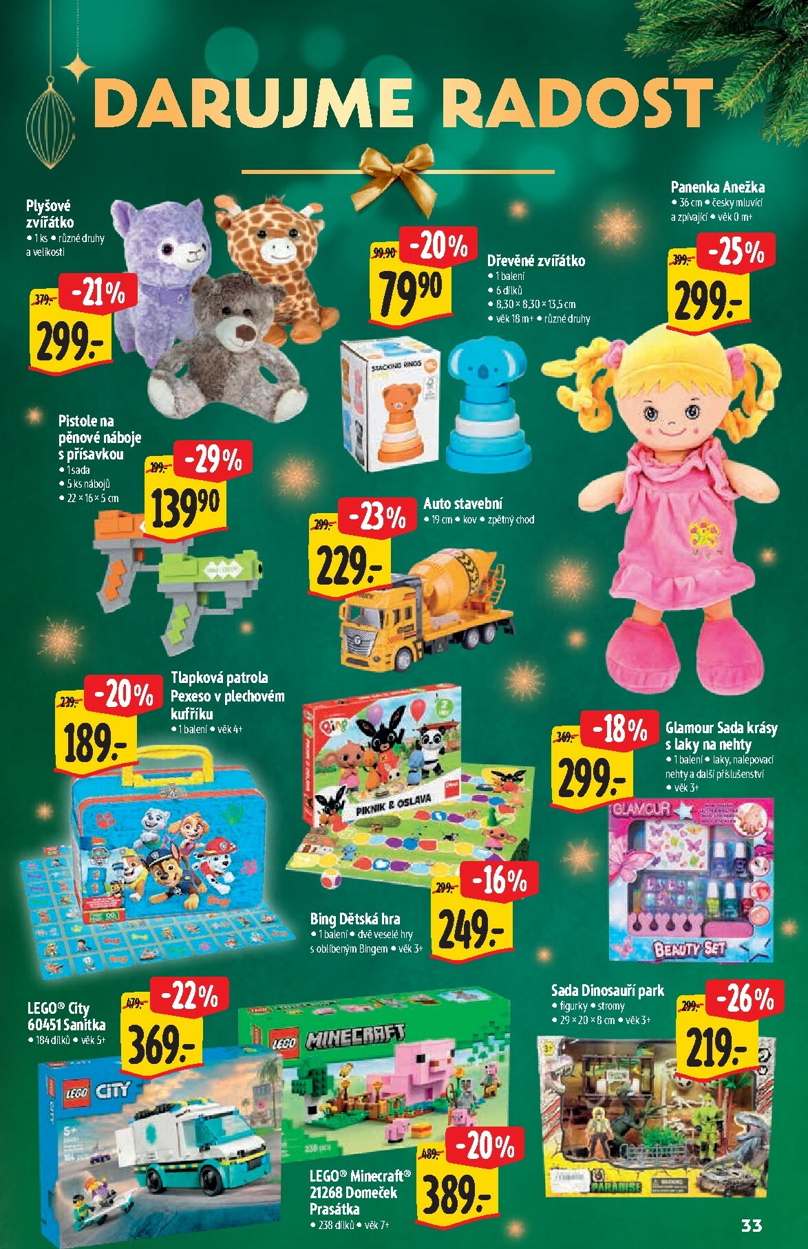 albert - Aktuální leták Albert Supermarket - Vánoce od 29.10. do 18.11. - page: 33