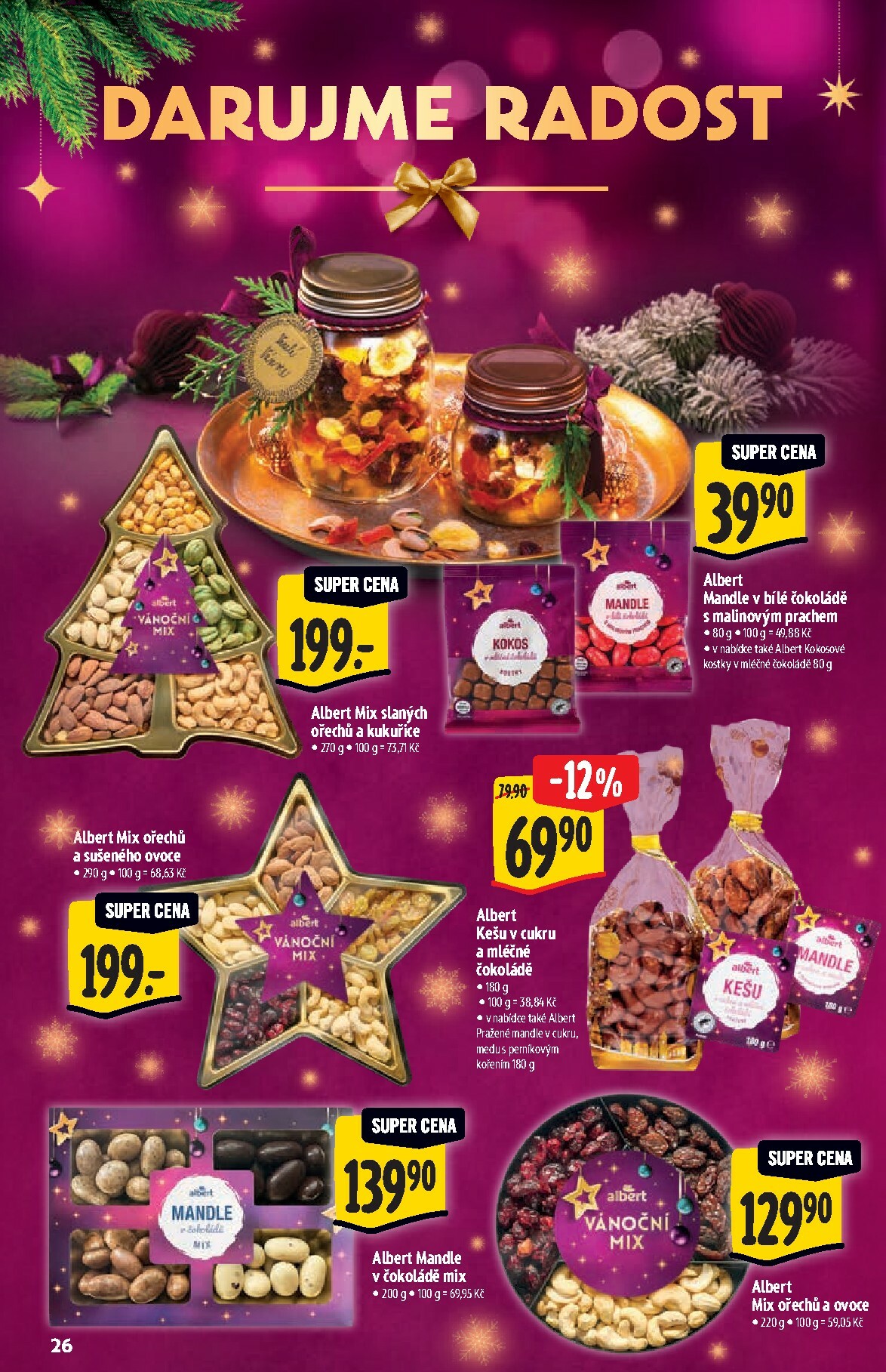 albert - Aktuální leták Albert Supermarket - Vánoce od 29.10. do 18.11. - page: 26