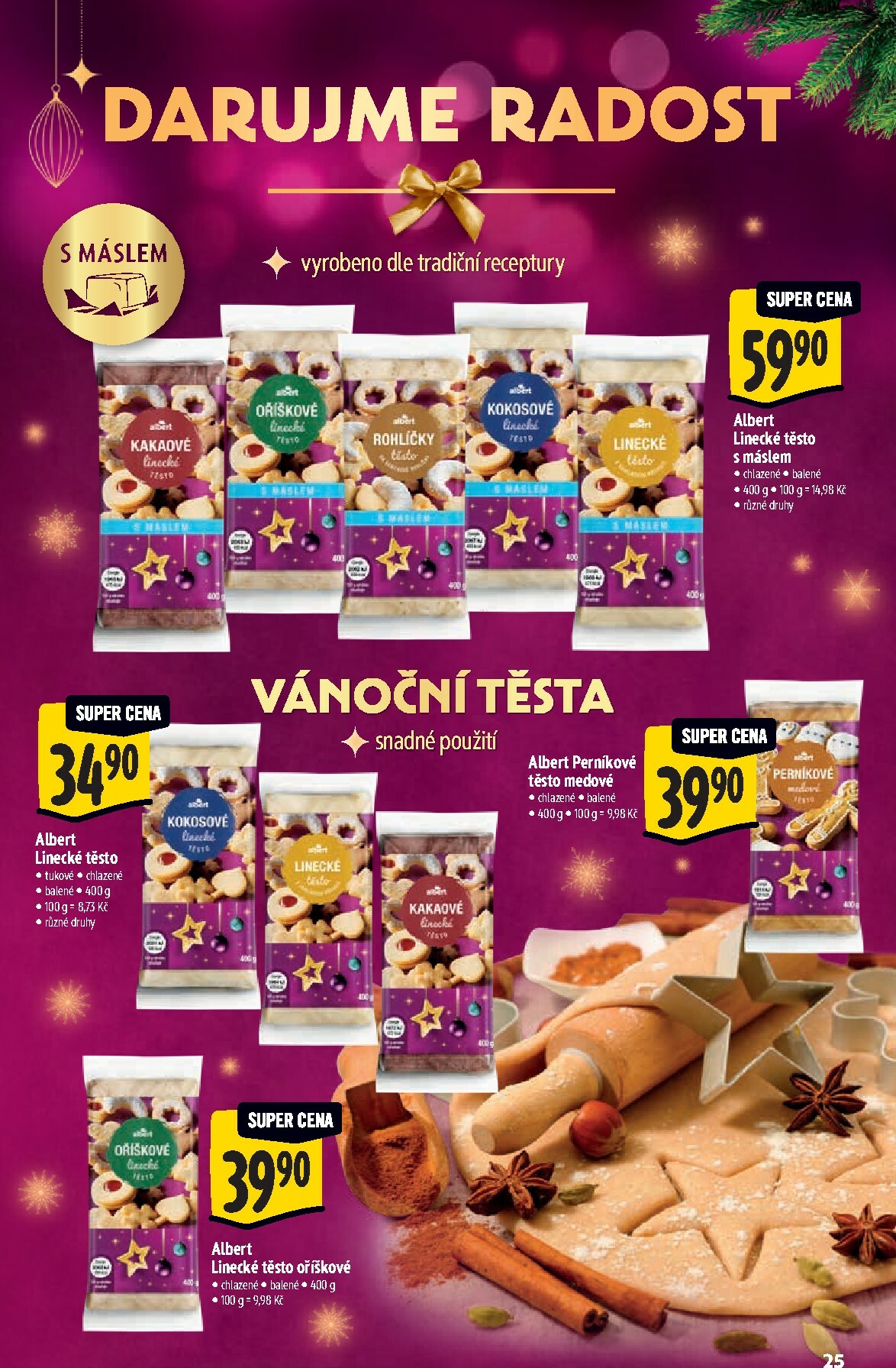 albert - Aktuální leták Albert Supermarket - Vánoce od 29.10. do 18.11. - page: 25