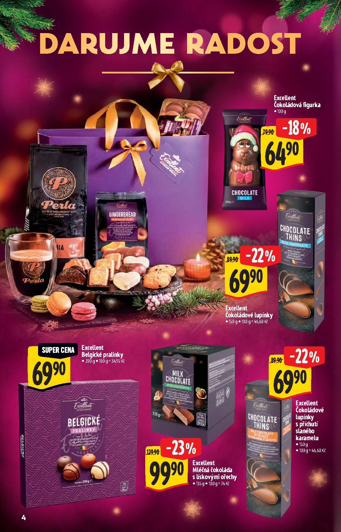 albert - Aktuální leták Albert Supermarket - Vánoce od 29.10. do 18.11. - page: 4