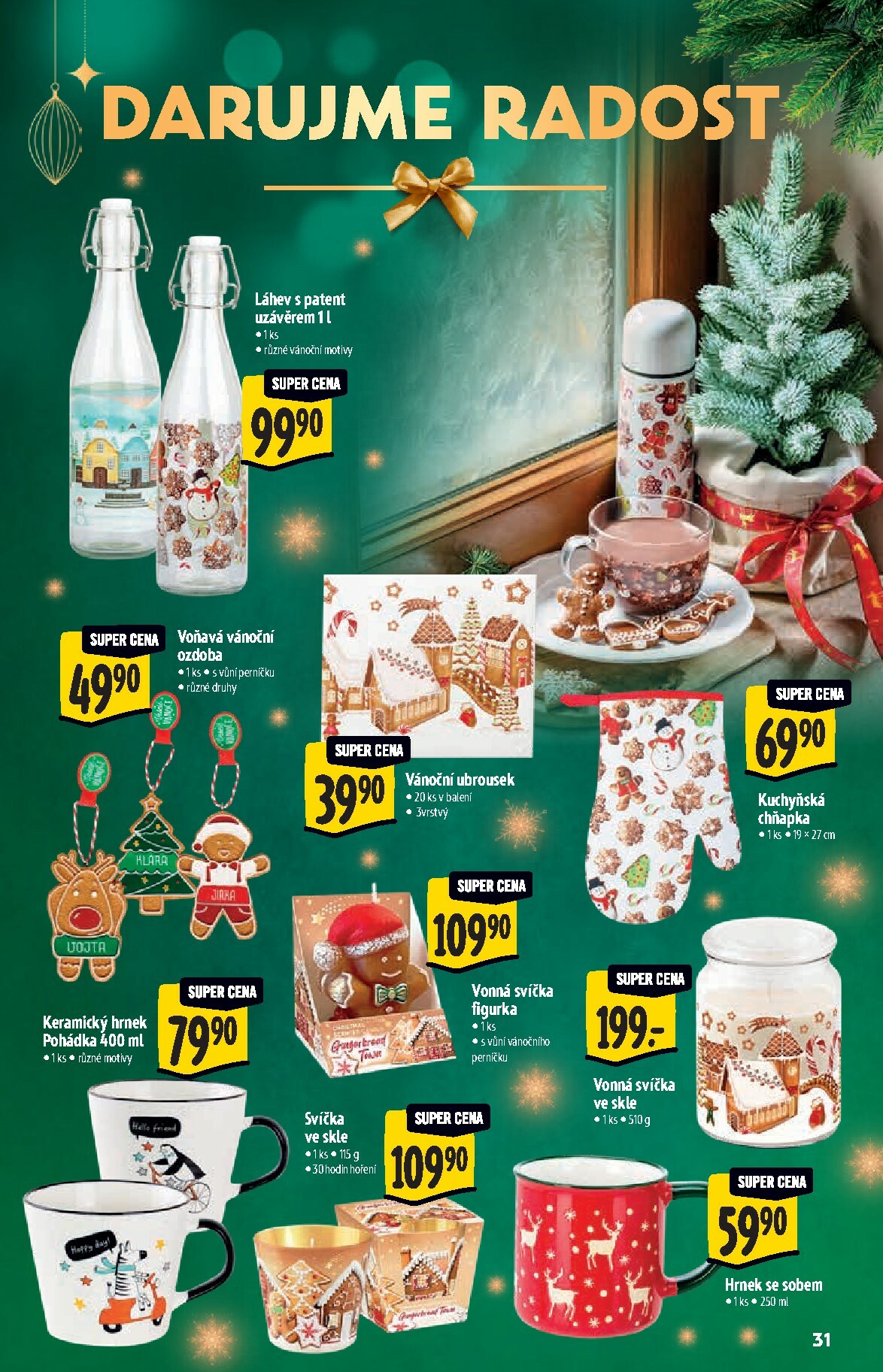 albert - Aktuální leták Albert Supermarket - Vánoce od 29.10. do 18.11. - page: 31