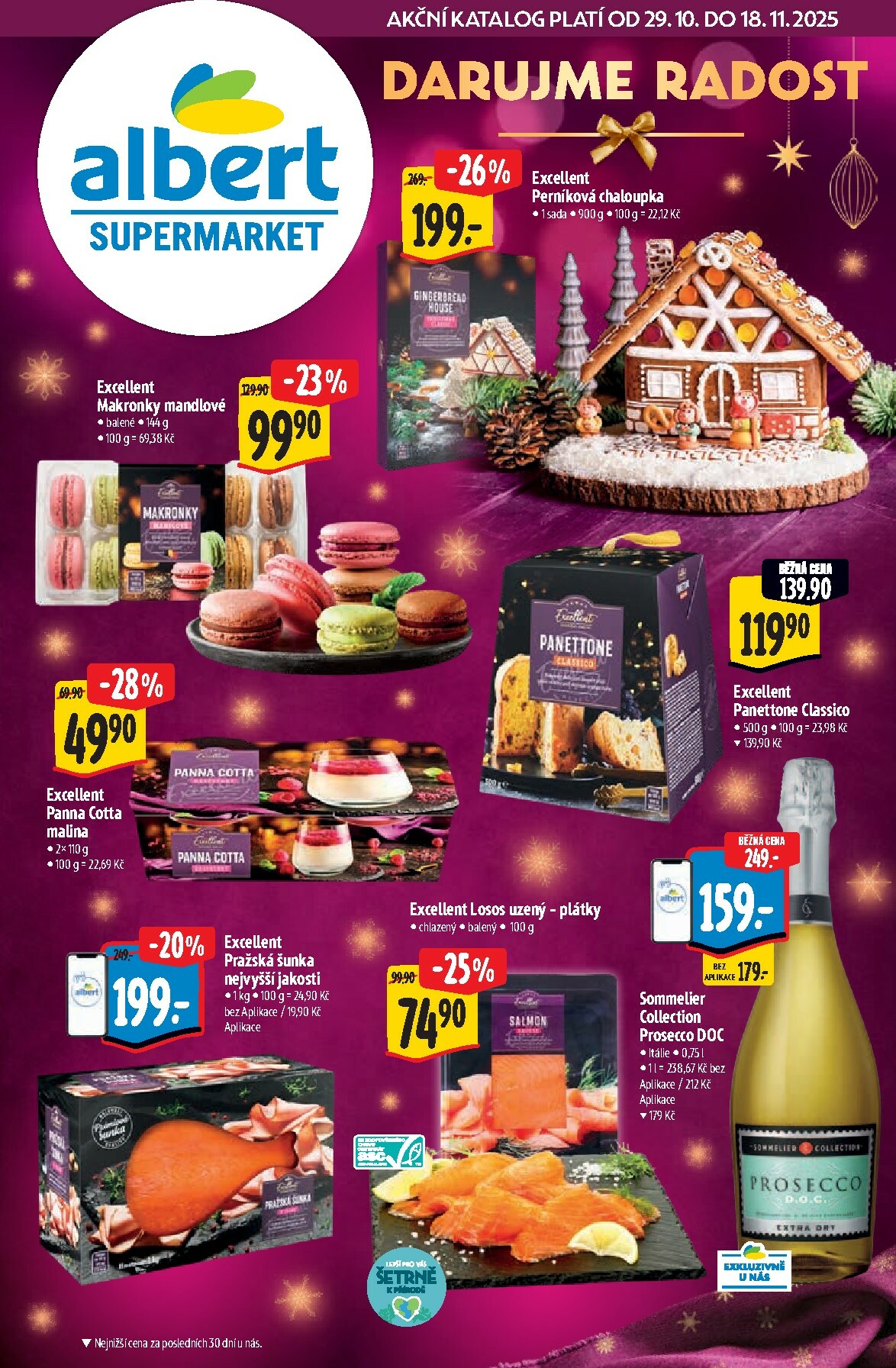albert - Aktuální leták Albert Supermarket - Vánoce od 29.10. do 18.11.