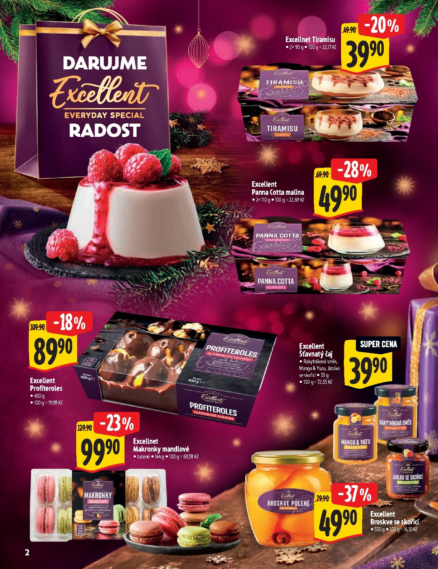 albert - Aktuální leták Albert Hypermarket - Vánoce od 29.10. do 18.11. - page: 2