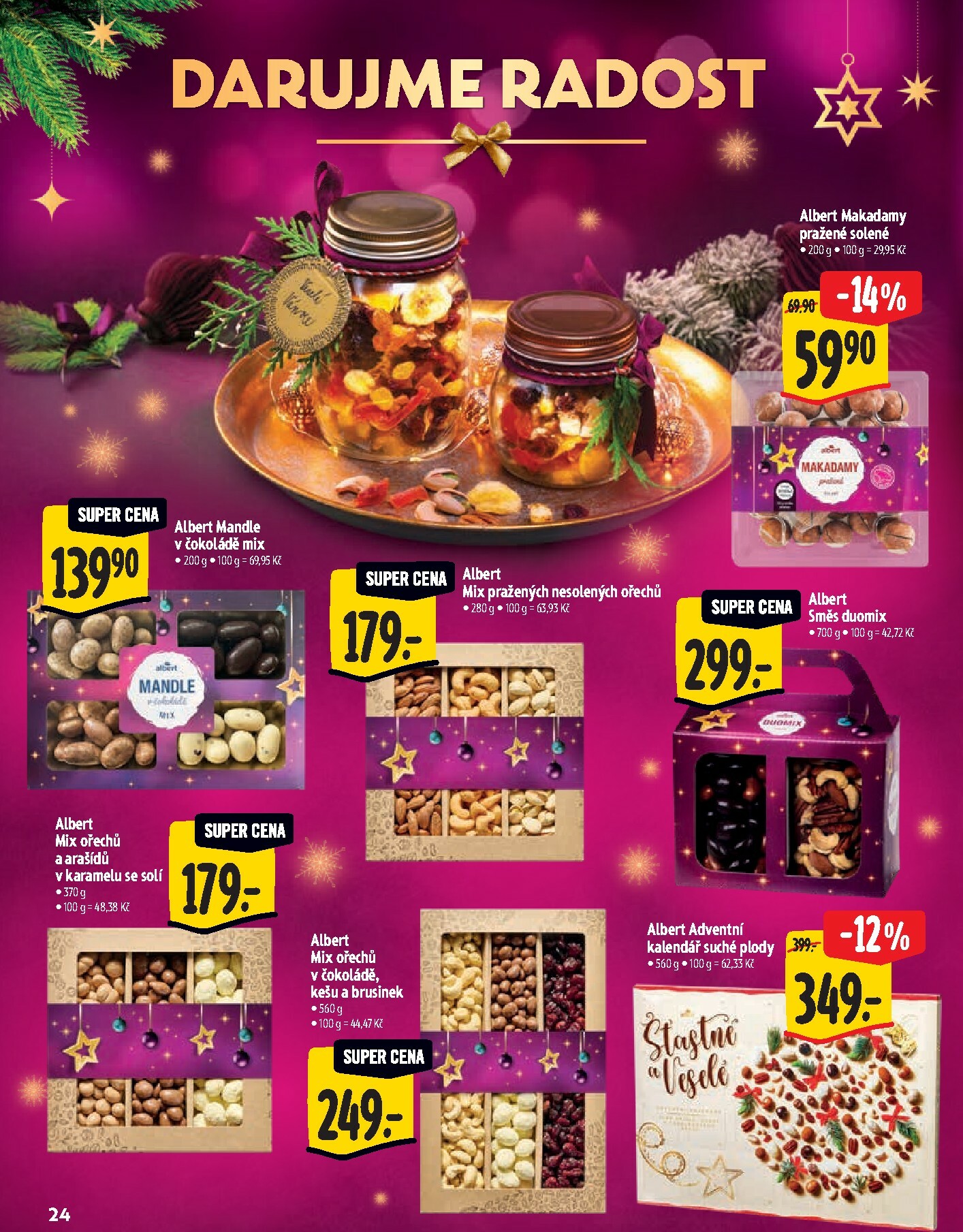 albert - Aktuální leták Albert Hypermarket - Vánoce od 29.10. do 18.11. - page: 24