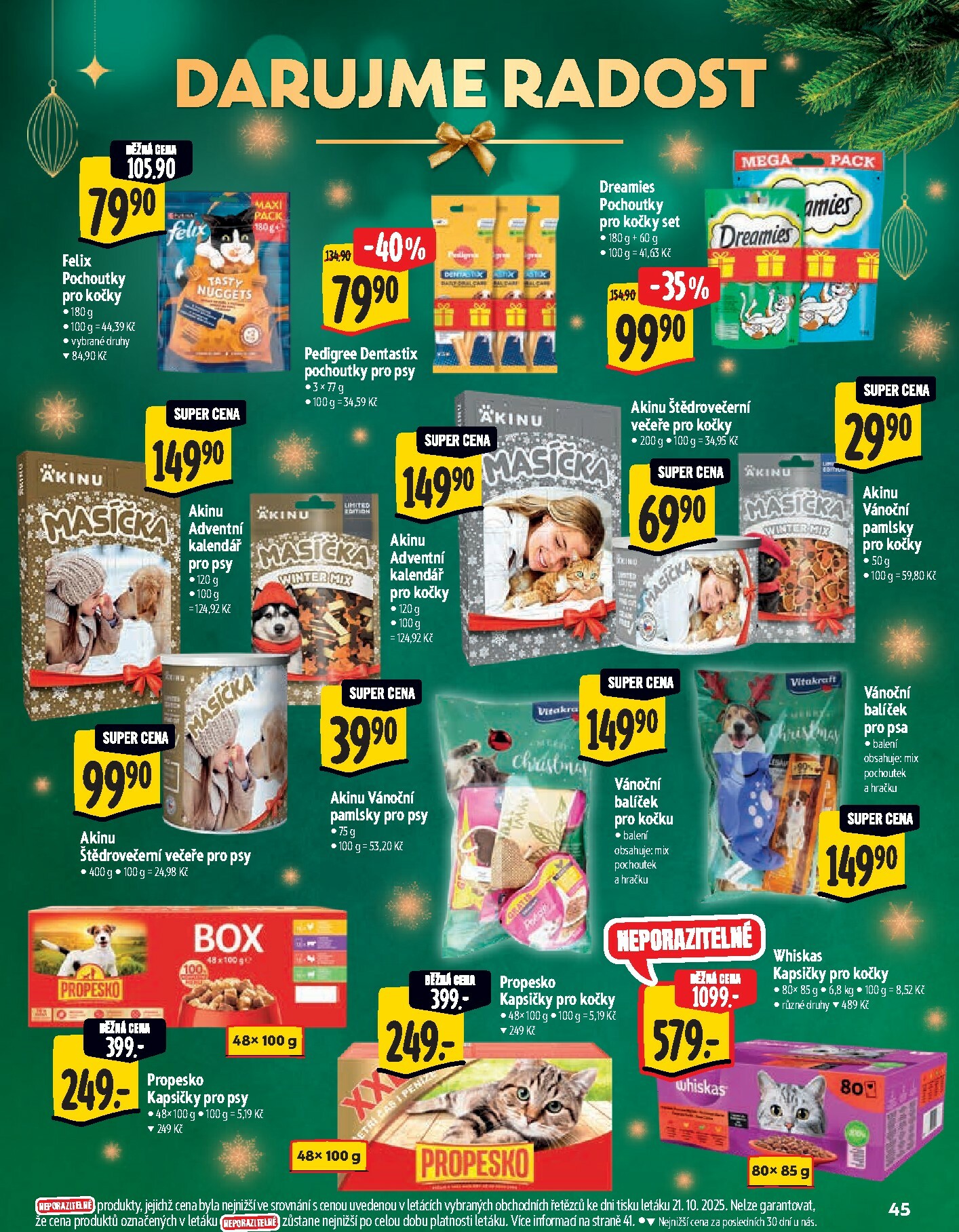 albert - Aktuální leták Albert Hypermarket - Vánoce od 29.10. do 18.11. - page: 45