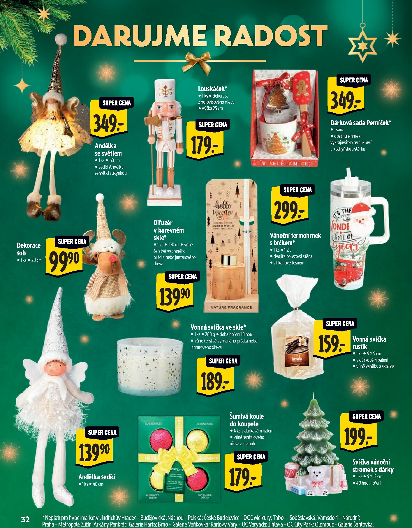 albert - Aktuální leták Albert Hypermarket - Vánoce od 29.10. do 18.11. - page: 32