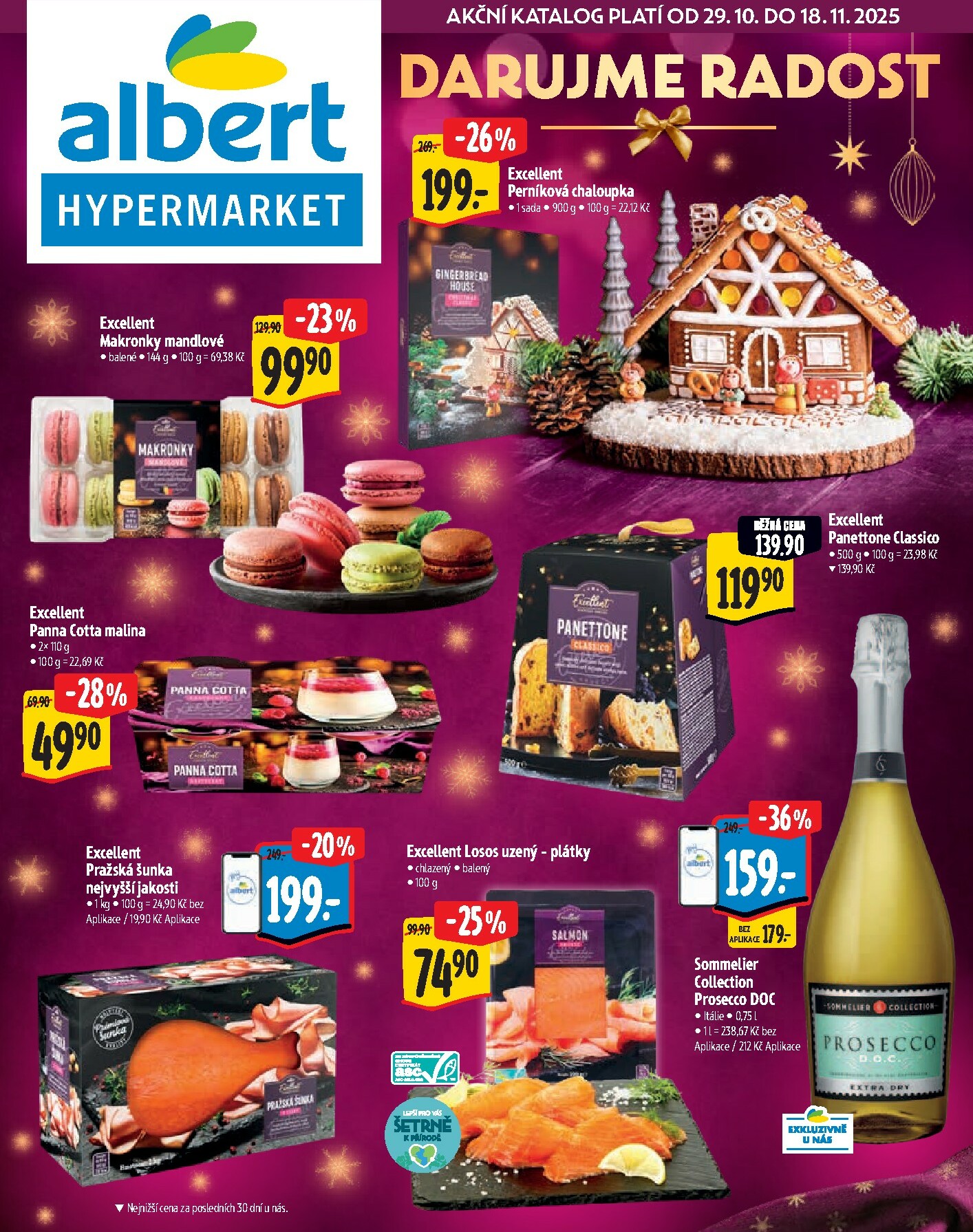 albert - Aktuální leták Albert Hypermarket - Vánoce od 29.10. do 18.11.