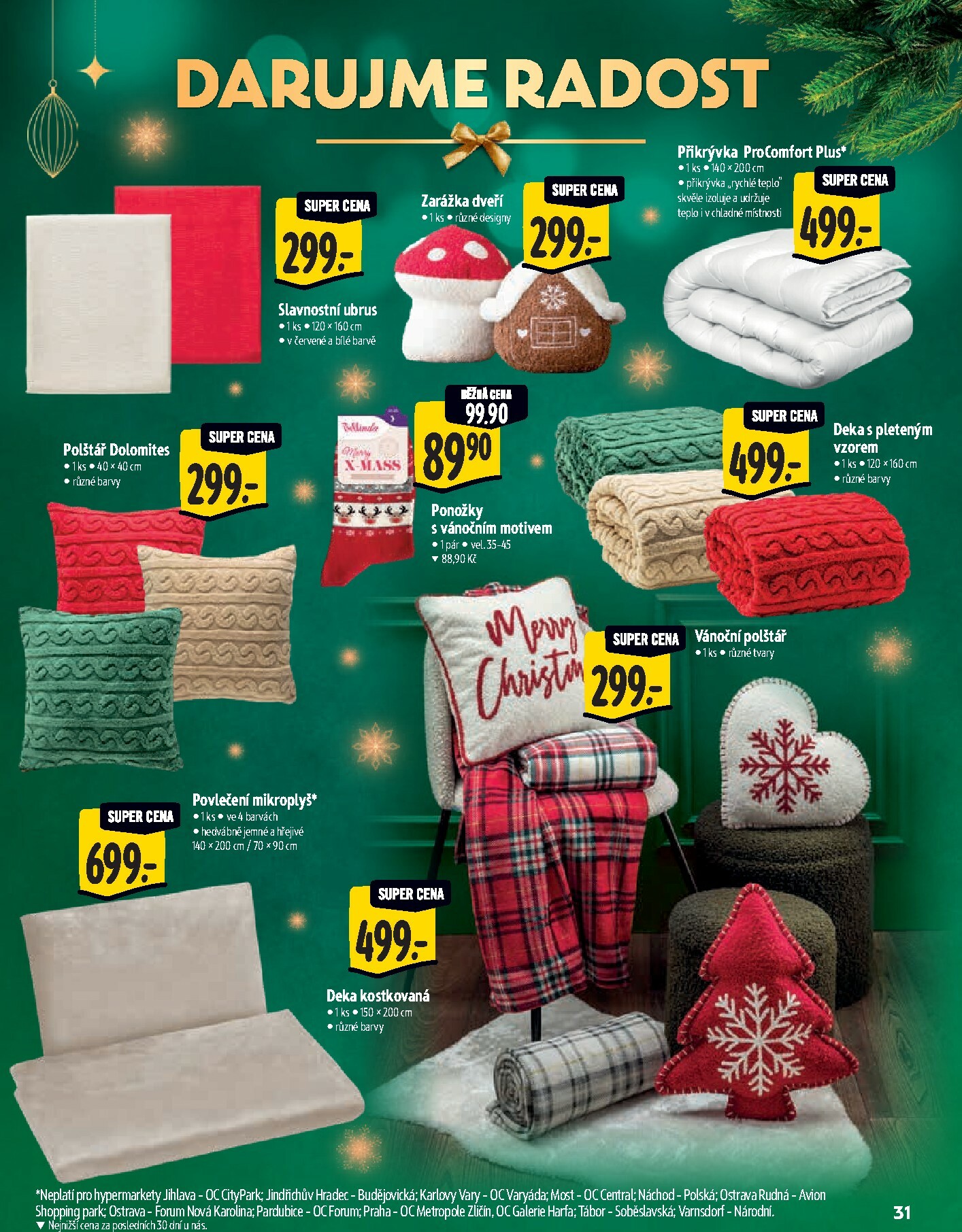 albert - Aktuální leták Albert Hypermarket - Vánoce od 29.10. do 18.11. - page: 31