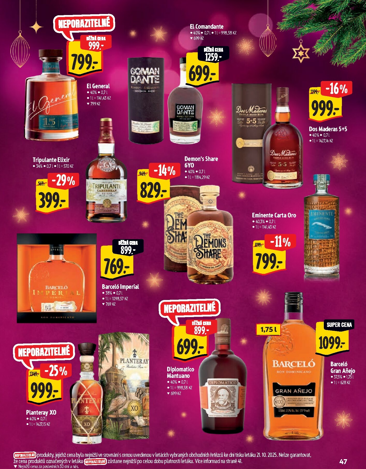 albert - Aktuální leták Albert Hypermarket - Vánoce od 29.10. do 18.11. - page: 47