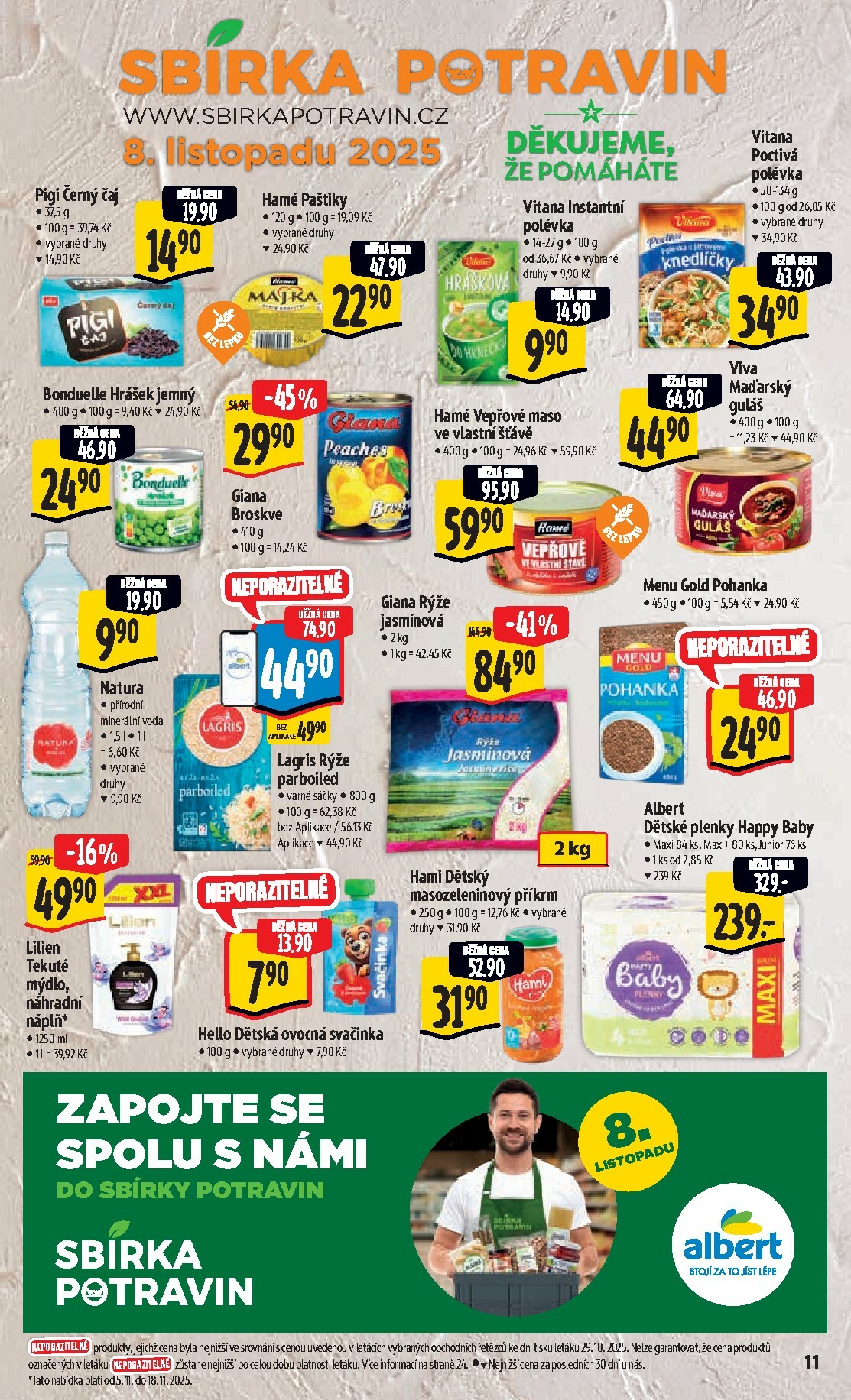albert - Aktuální leták Albert Hypermarket od 05.11. do 11.11. - page: 18