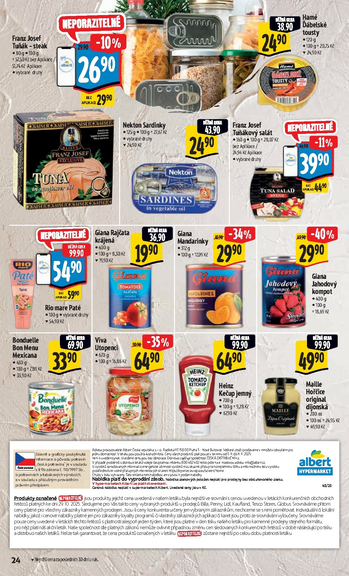 albert - Aktuální leták Albert Hypermarket od 05.11. do 11.11. - page: 33