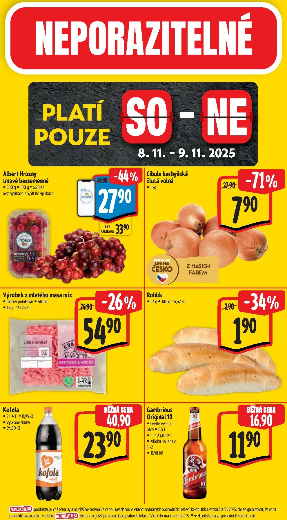 albert - Aktuální leták Albert Supermarket od 05.11. do 11.11. - page: 49