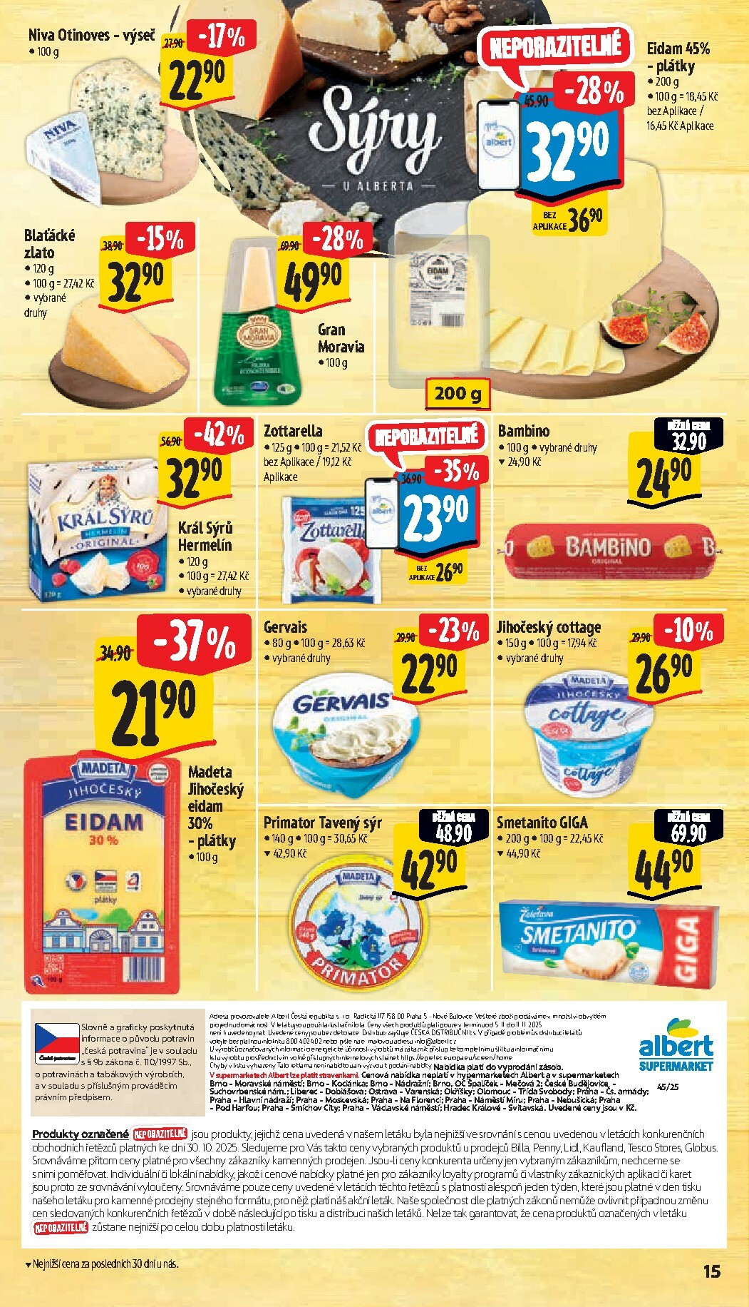 albert - Aktuální leták Albert Supermarket od 05.11. do 11.11. - page: 25