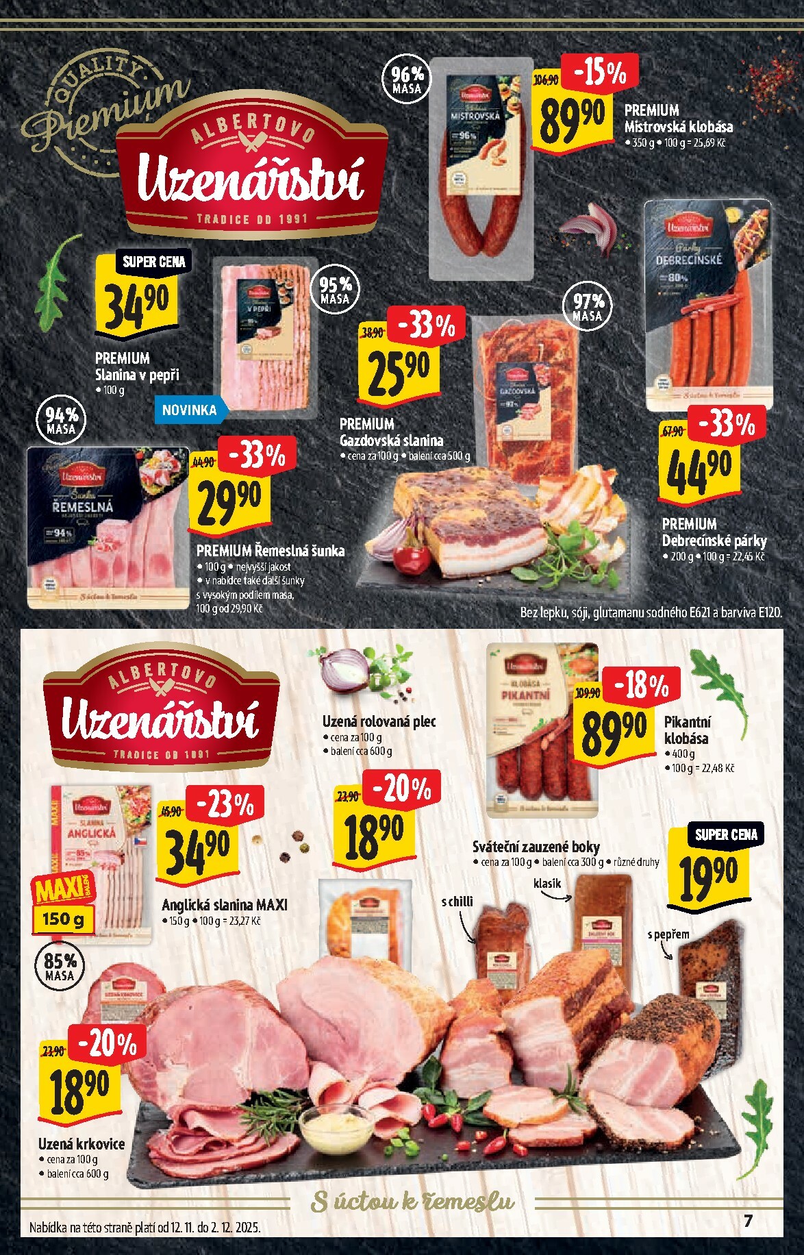 albert - Aktuální leták Albert Supermarket - Vánoce od 12.11. do 31.12. - page: 7
