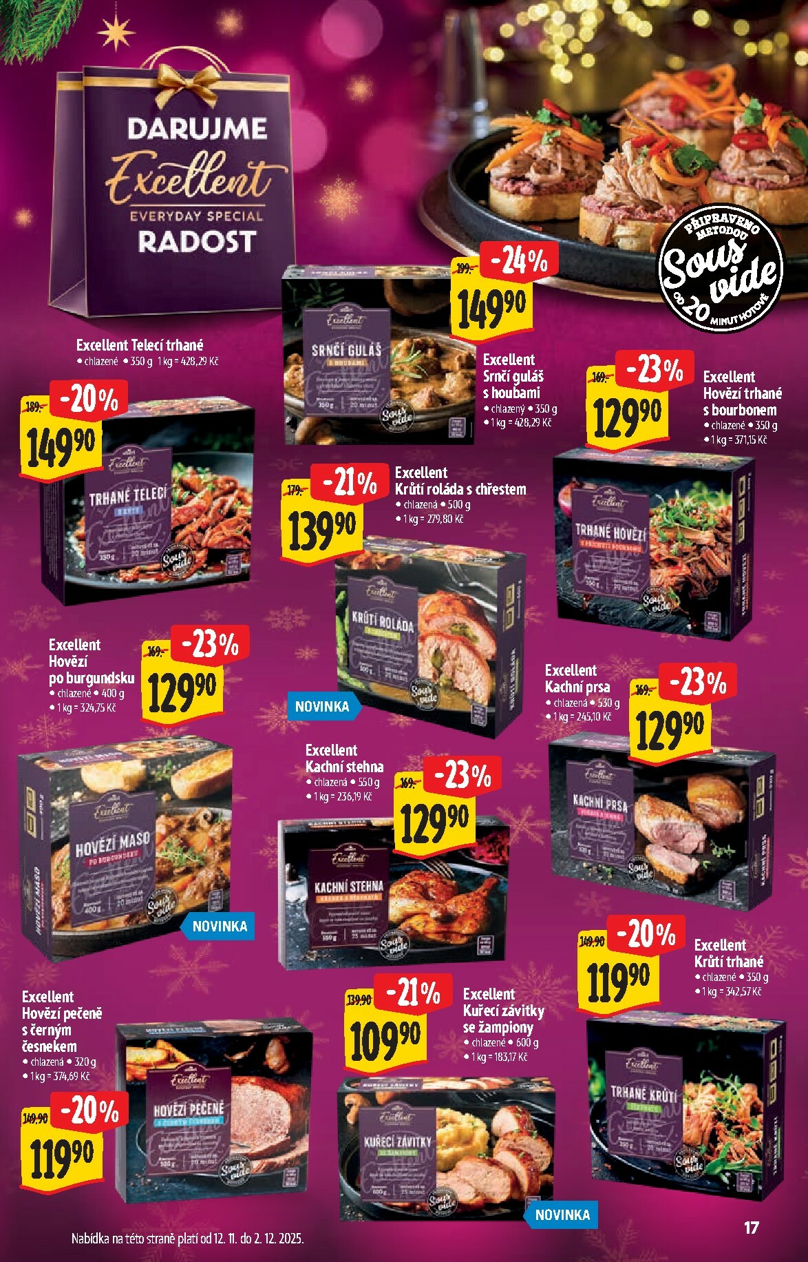 albert - Aktuální leták Albert Supermarket - Vánoce od 12.11. do 31.12. - page: 17