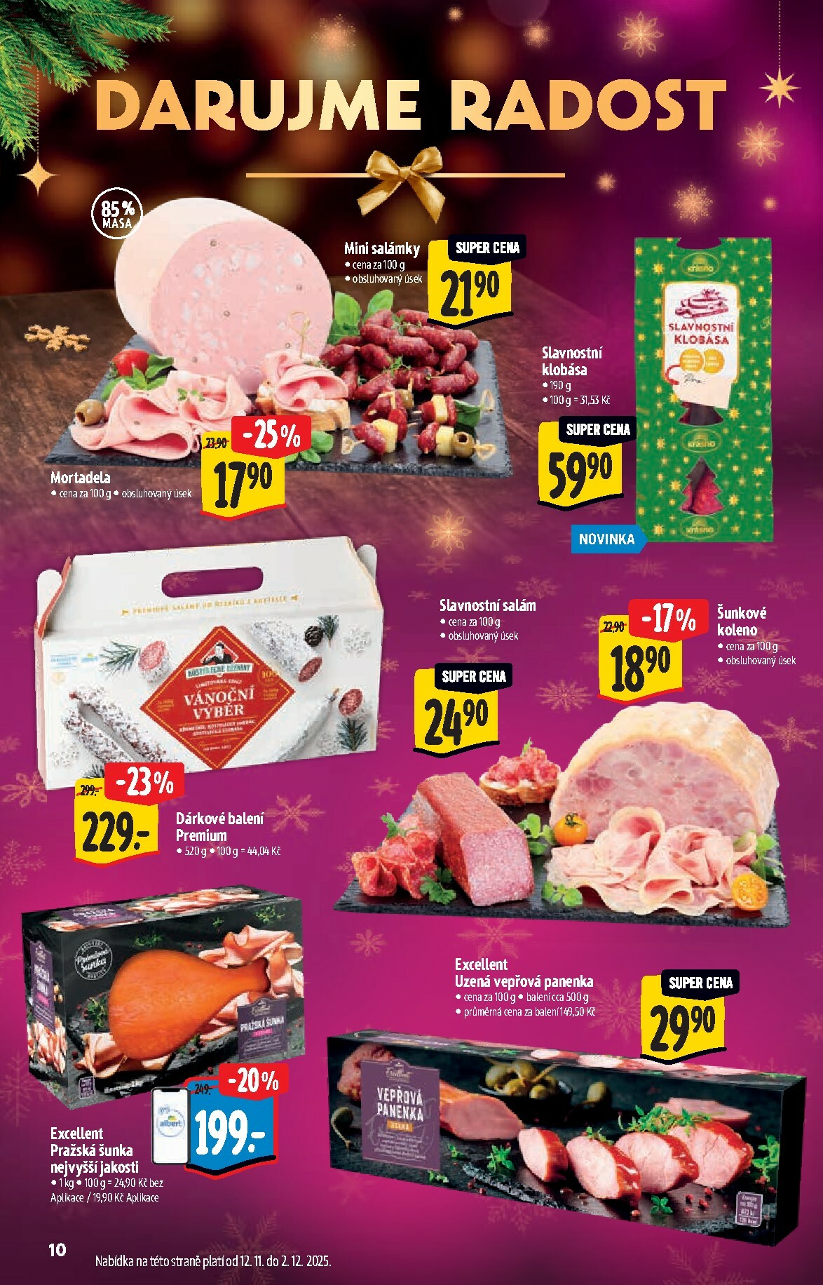 albert - Aktuální leták Albert Supermarket - Vánoce od 12.11. do 31.12. - page: 10